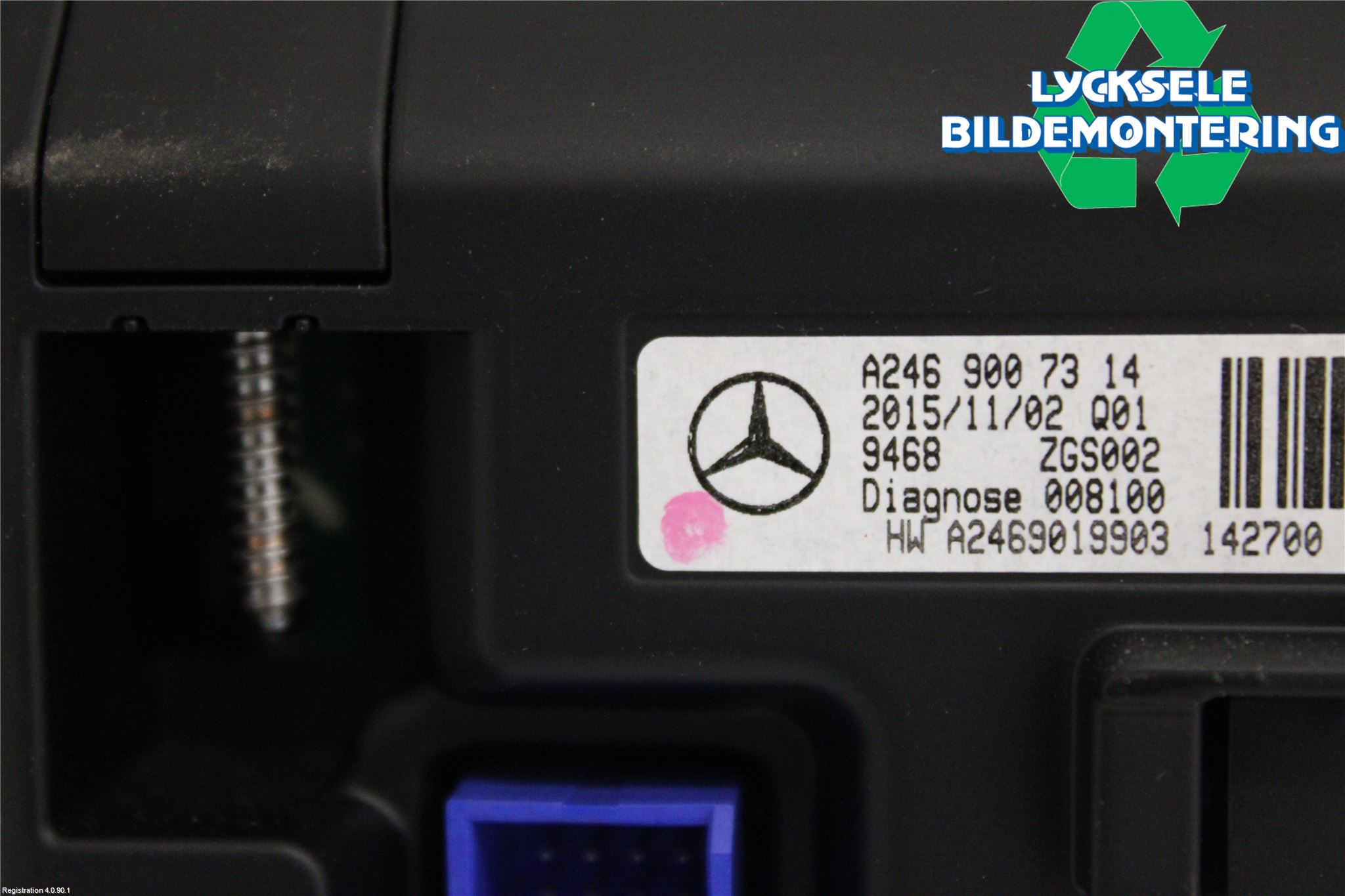 Mercedes-Benz MB CLA-KLASS (C117/X117) 13-19 Bildskärm