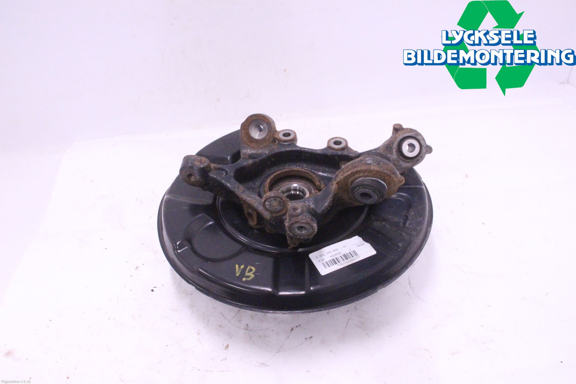 BMW 3 F30/F31/F80 12-19 Hjullagerhus-Spindel Vä B