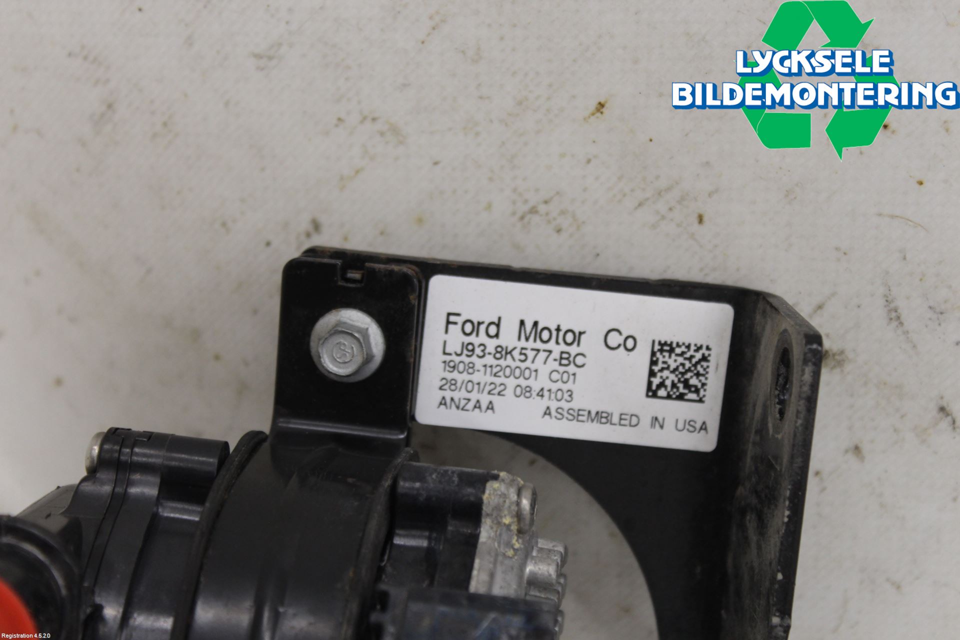 Ford MUSTANG Mach-E 21- Värme Cirkulationspump