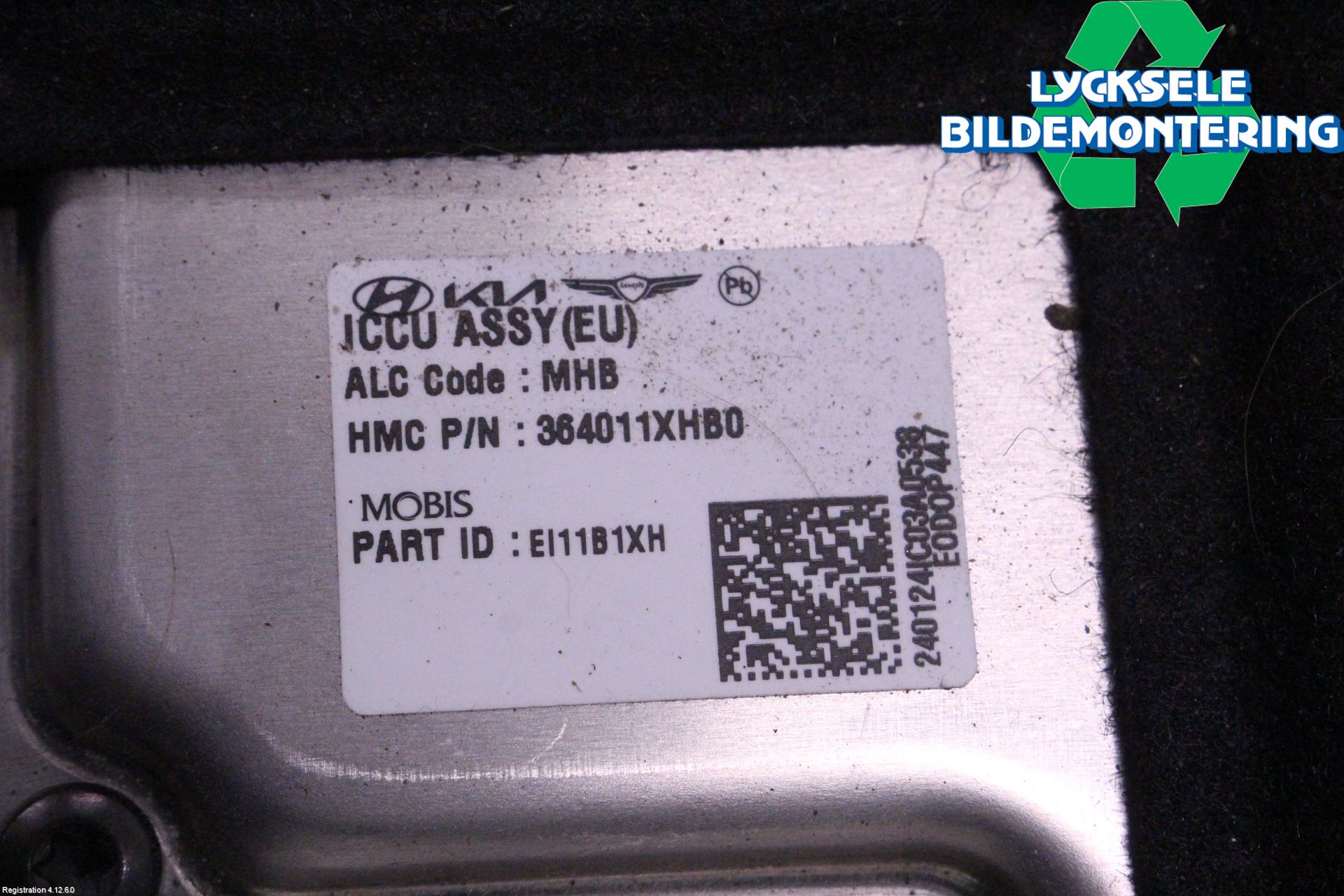 Kia EV9 24- Batteriladdare Högspänning