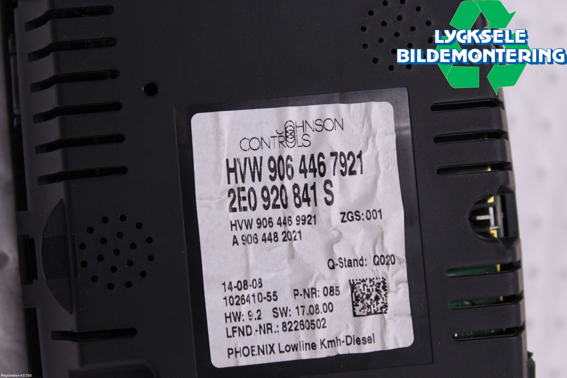 Volkswagen VW CRAFTER 06-16 Instrument Komb