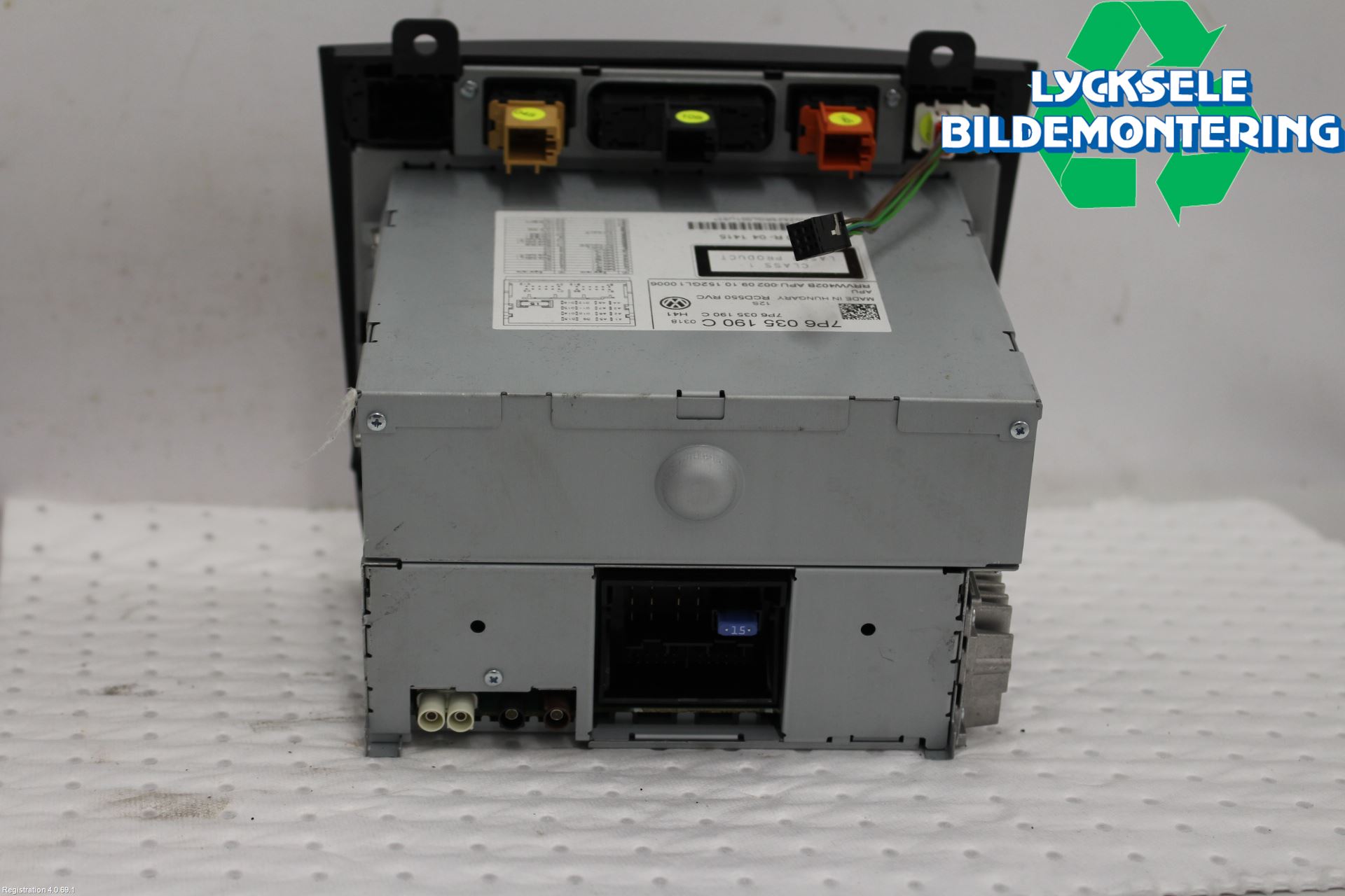 Volkswagen VW TOUAREG 7P 11-18 Cd Radio - Multimediapanel