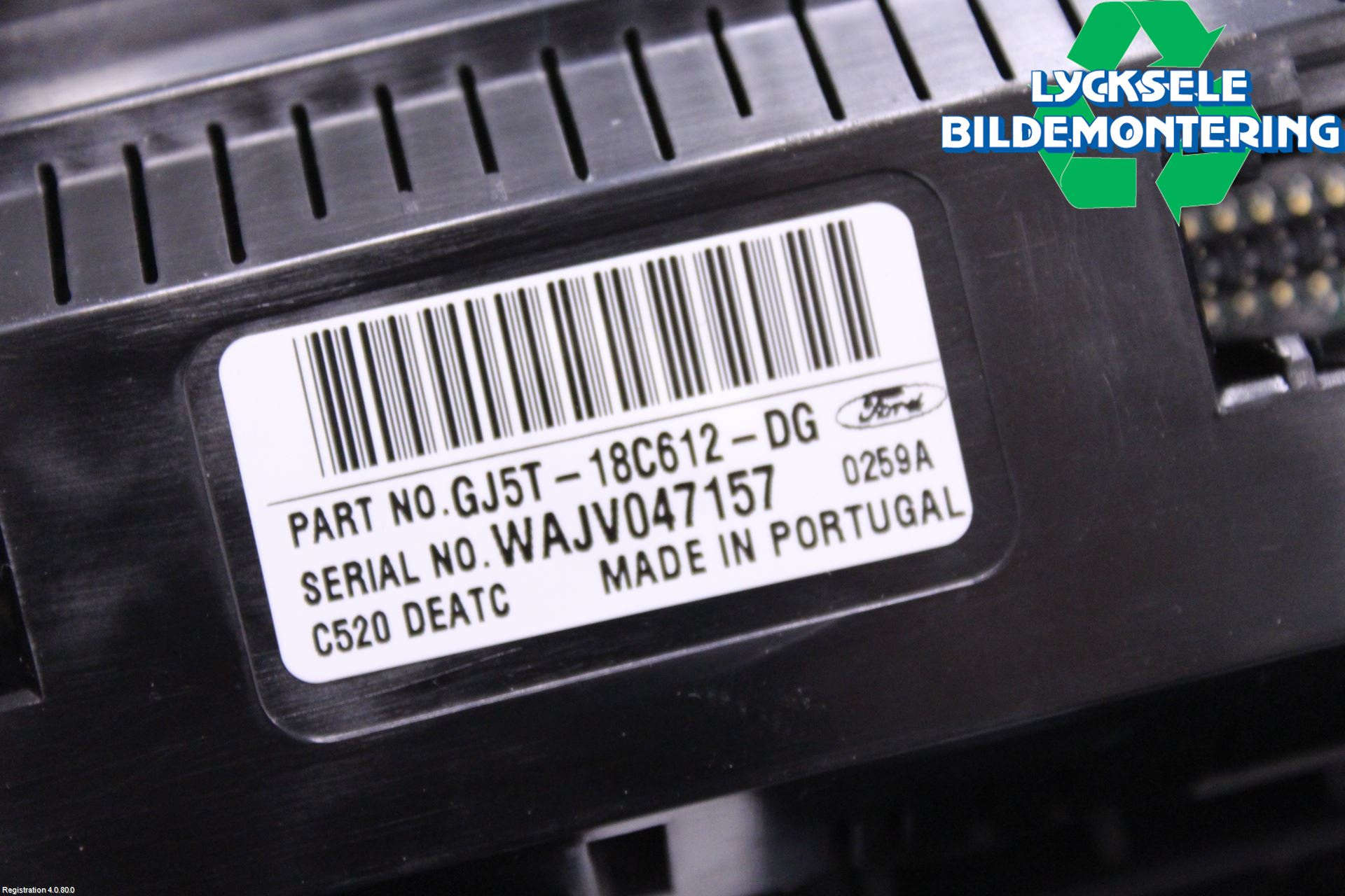 Ford KUGA 17-19 Ac Styrenhet Ac Manöveren