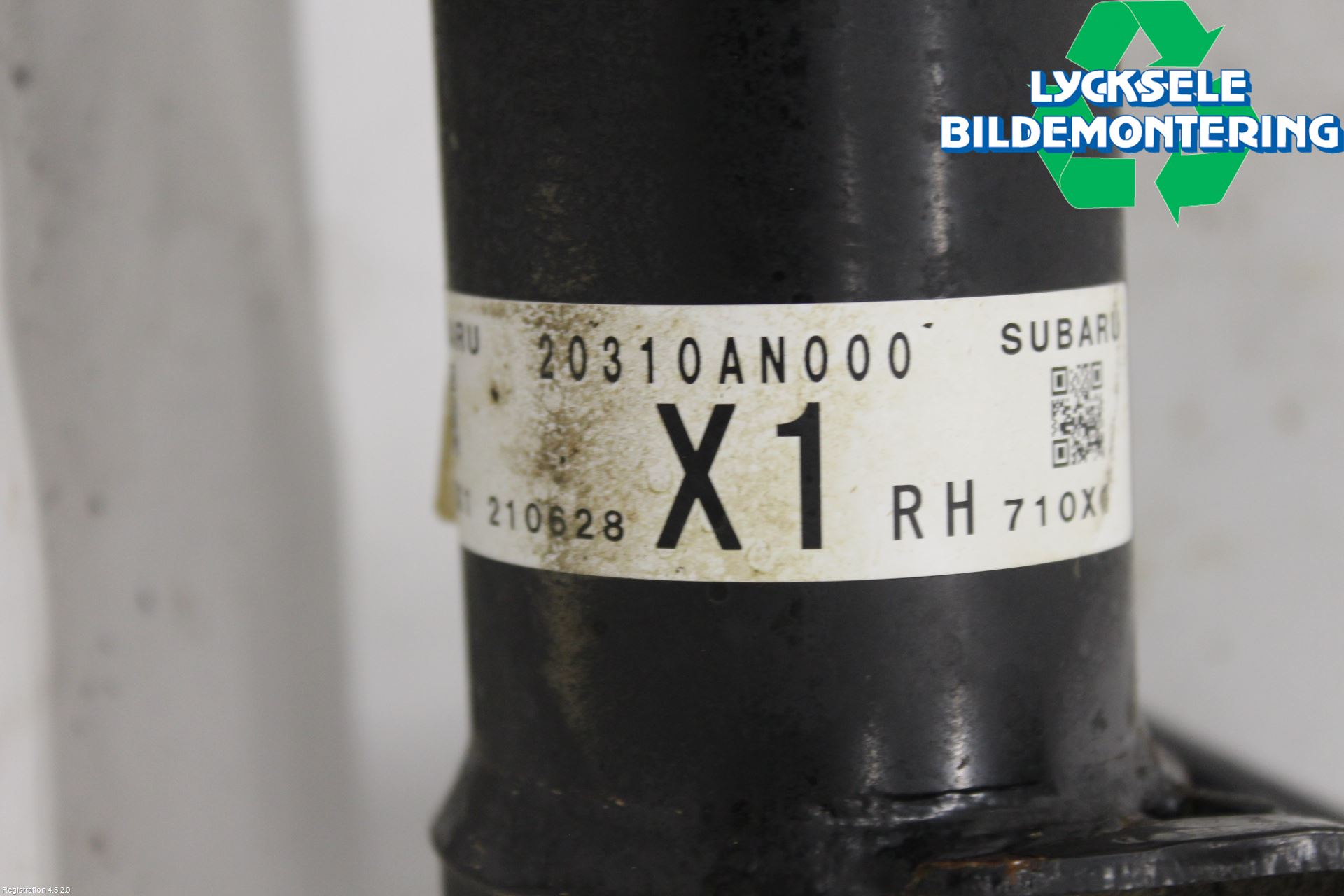 Subaru OUTBACK 21- Fjäderben Fram Höger