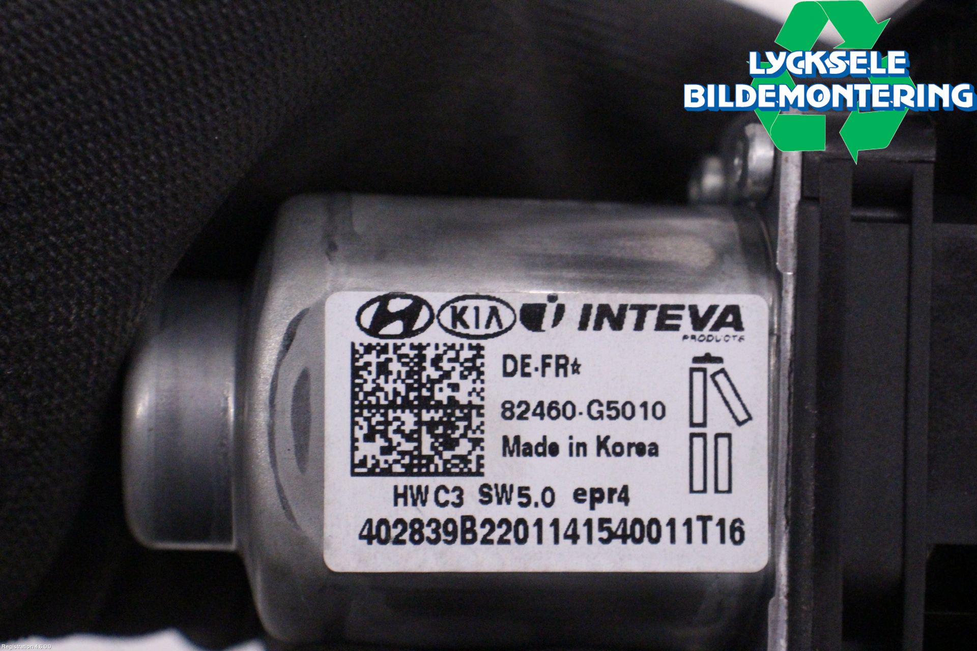Kia NIRO (DE) 17-22 Fönsterhissmotor