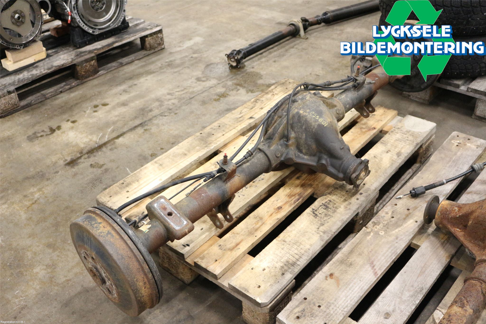 Volkswagen VW AMAROK 2H 10-22 Bakväxel-Diff