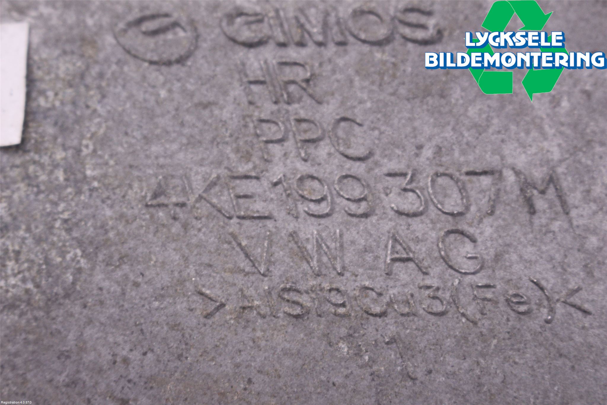 Audi E-TRON, S GE 19- Motorfäste