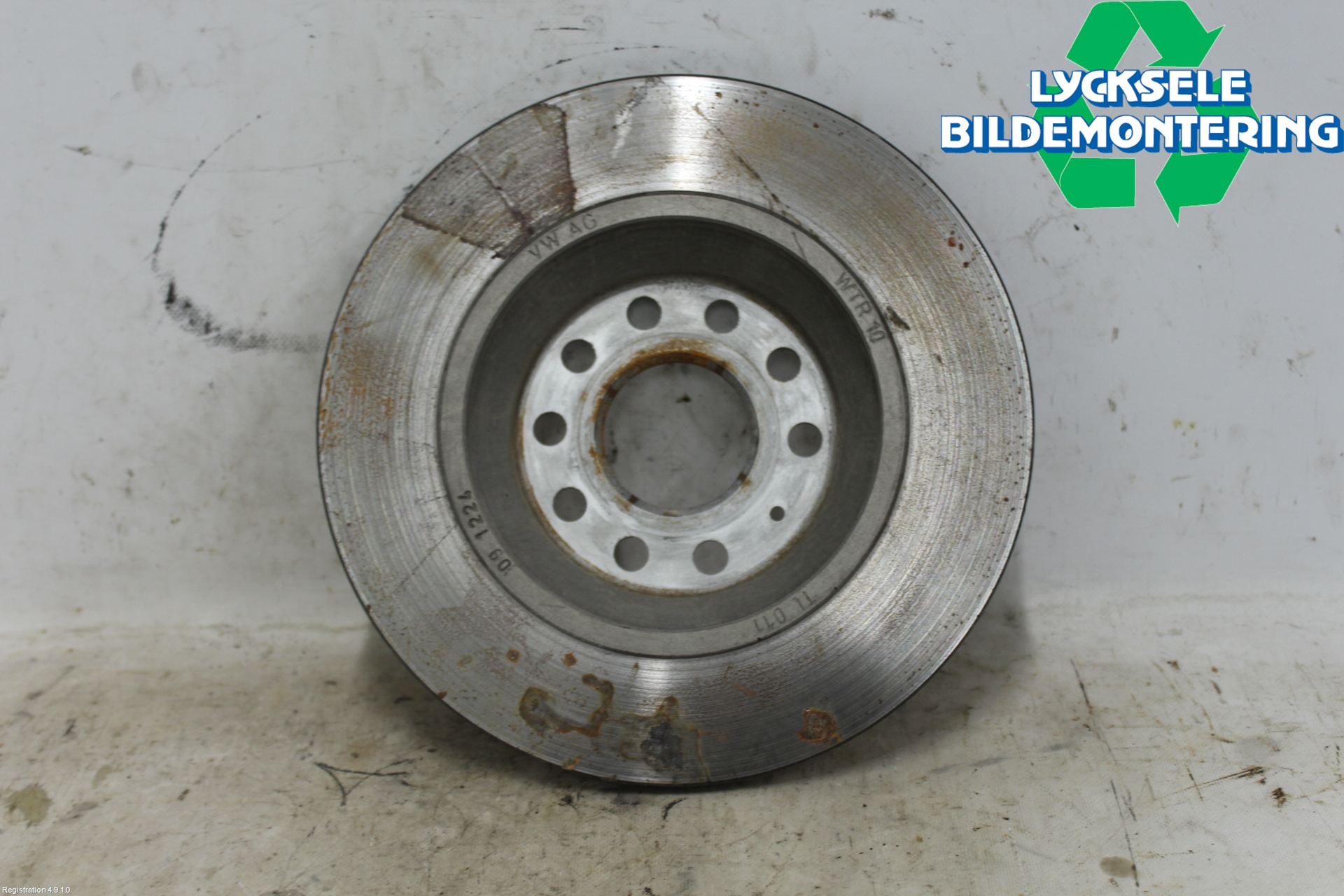 Audi Q3 F3 19- Bromsskiva Bak