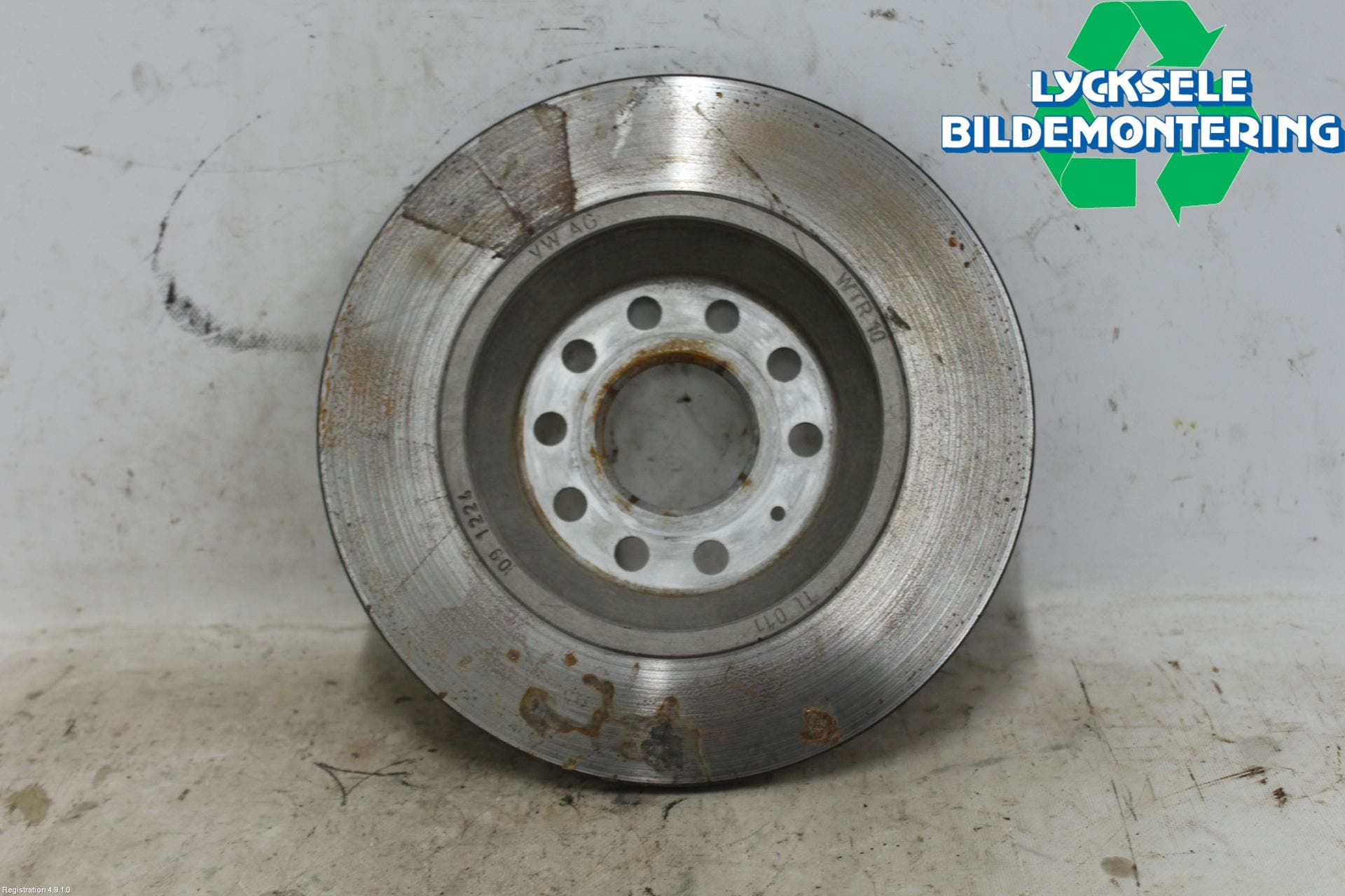 Audi Q3 F3 19- Bromsskiva Bak