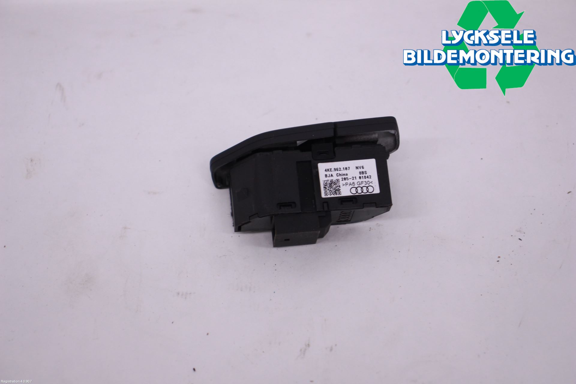 Audi E-TRON, S GE 19- Strömställare Centrallås