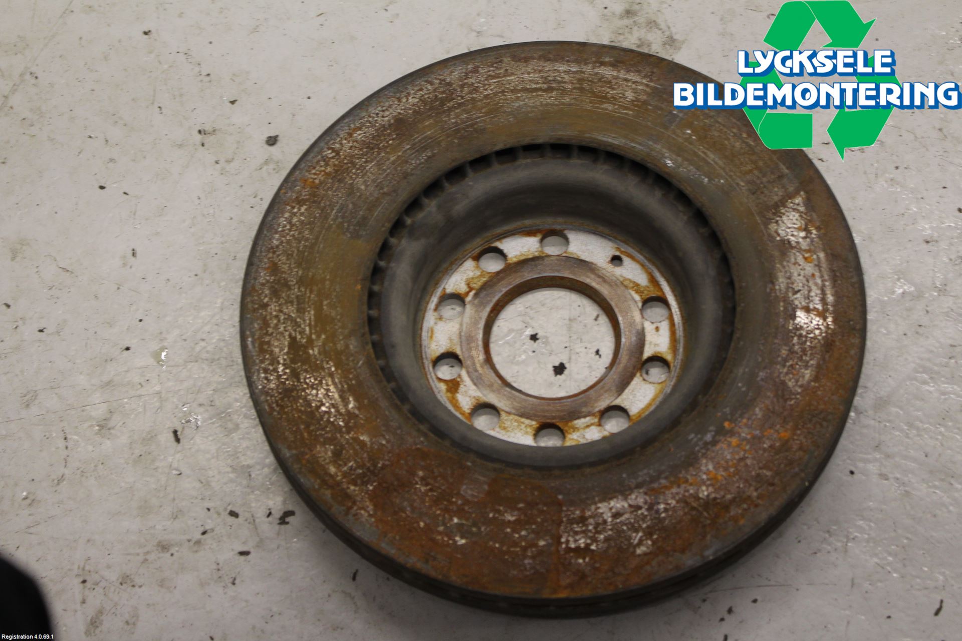 Volkswagen VW GOLF / E-GOLF VII 13-20 Bromsskiva Fram