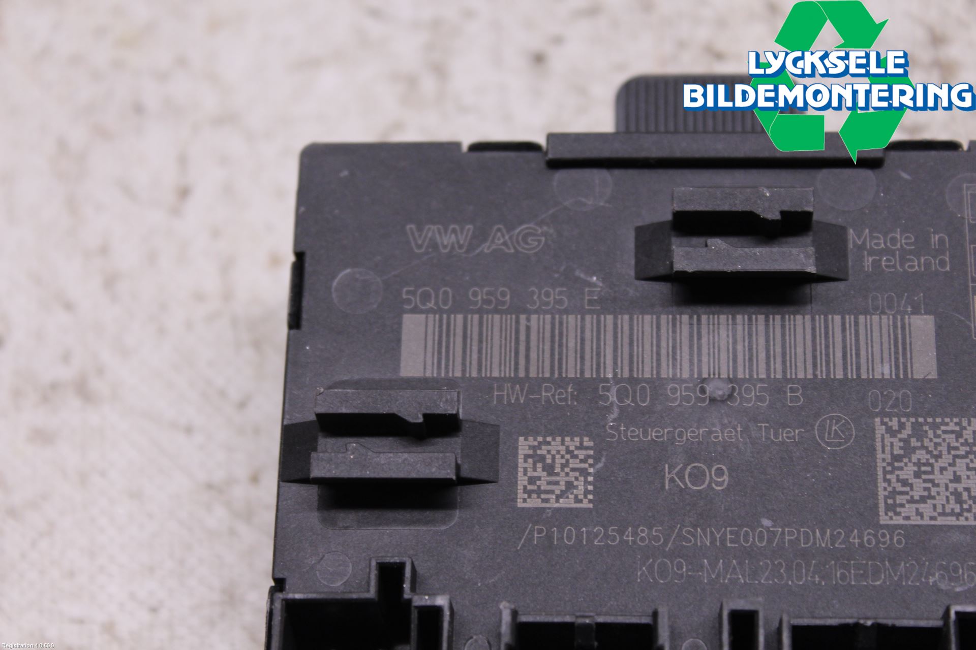 Skoda SUPERB 16-24 Styrenhet Dörr