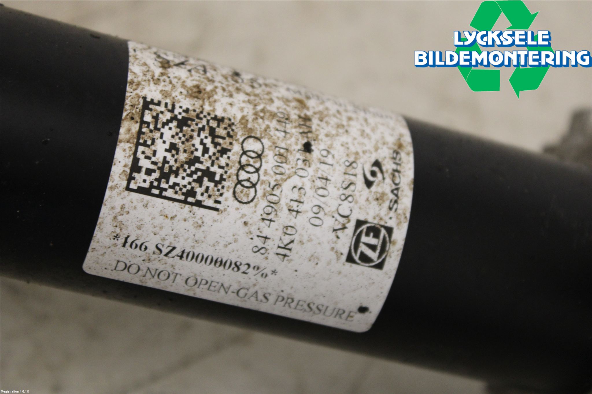 Audi A6 F2/C8 19- Fjäderben Fram Vänster