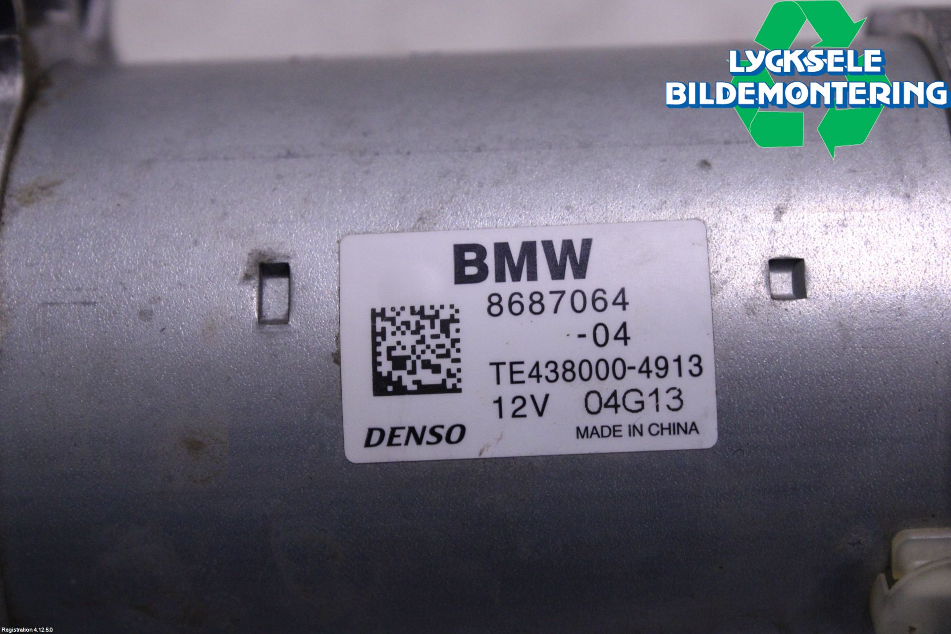 BMW 5 G30/G31/F90 17-23 Startmotor