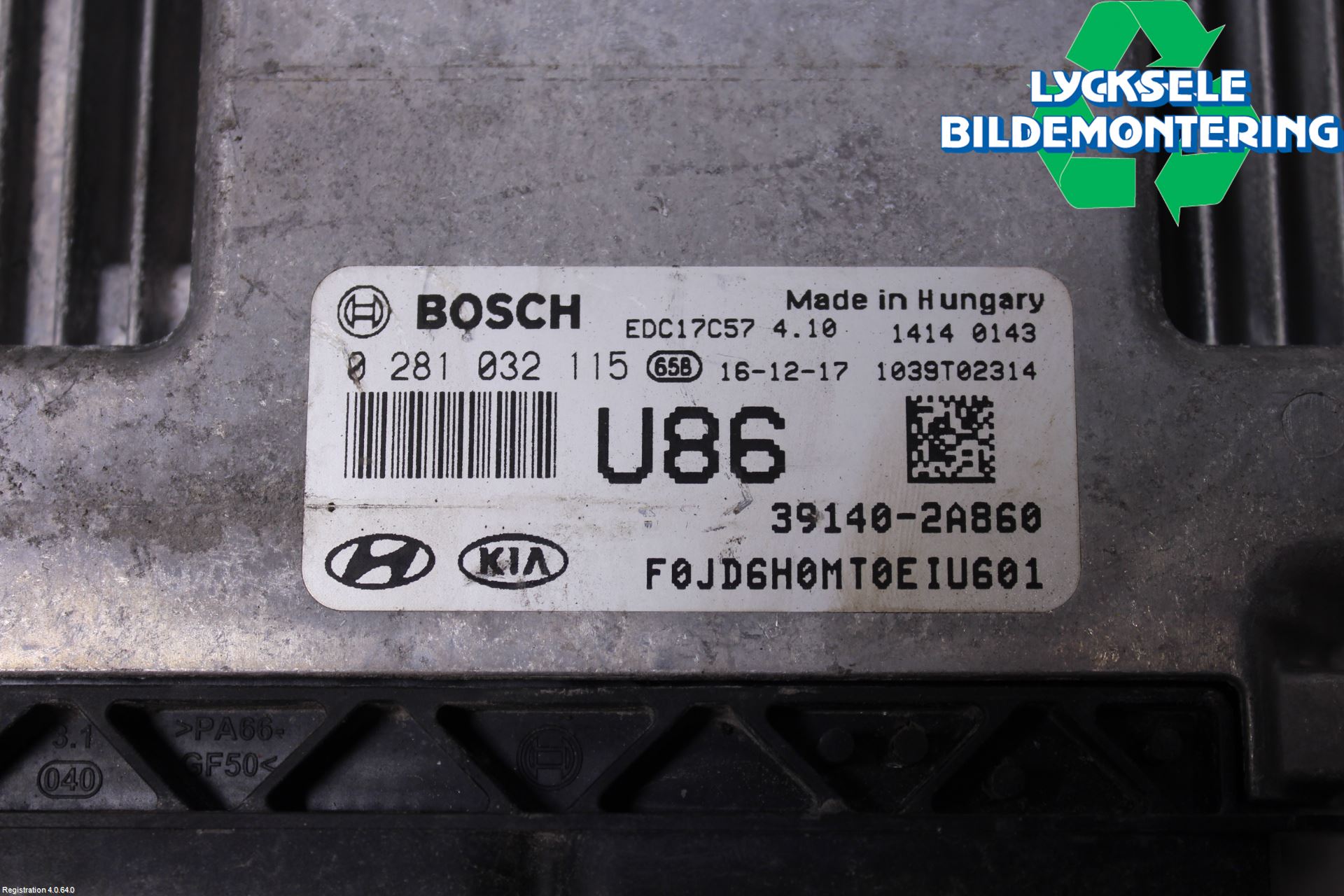 Kia CEED 12-18 Styrenhet Övrigt