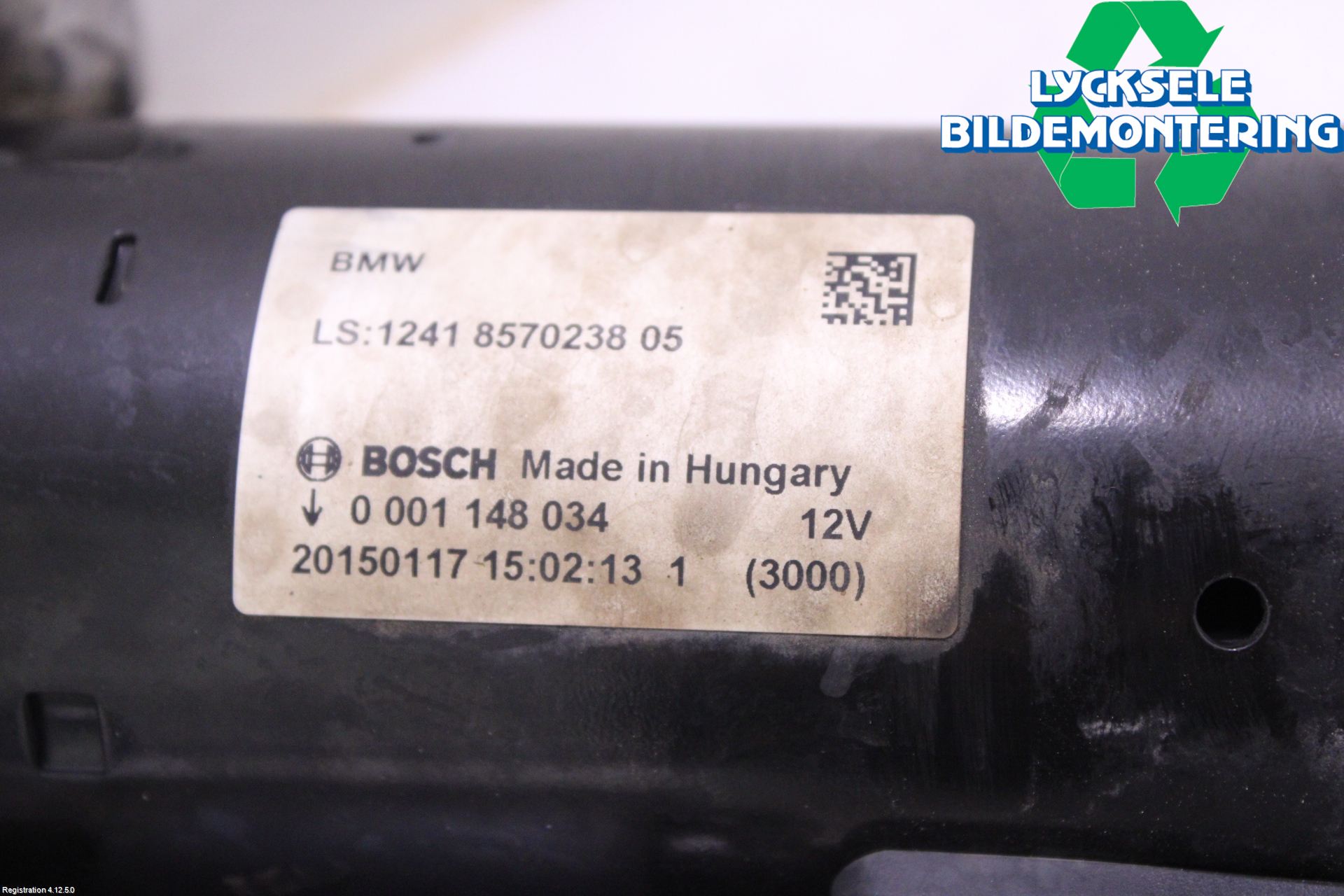 BMW X1 E84 10-15 Startmotor Diesel