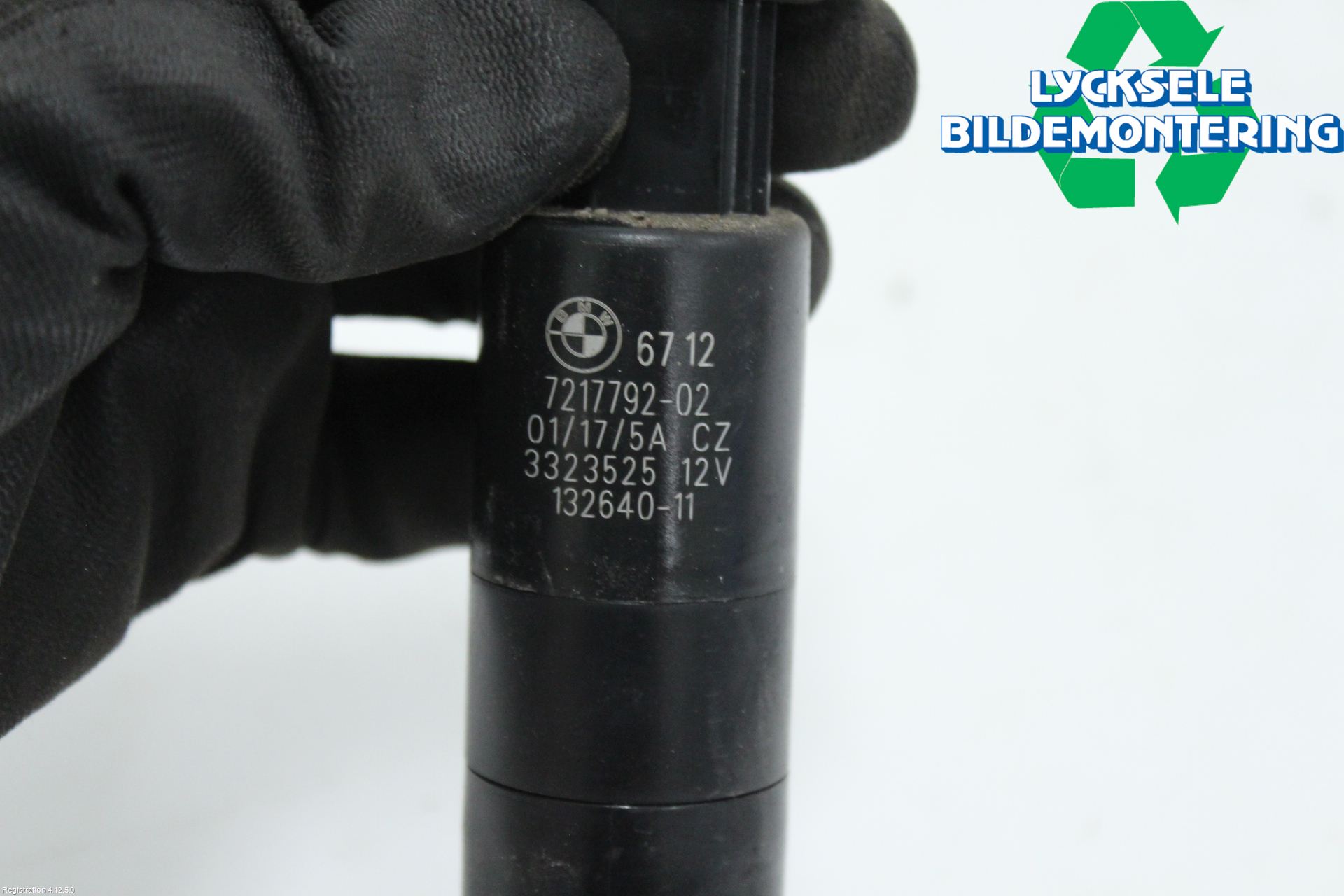BMW 3 F30/F31/F80 12-19 Spolarpump Högtryck