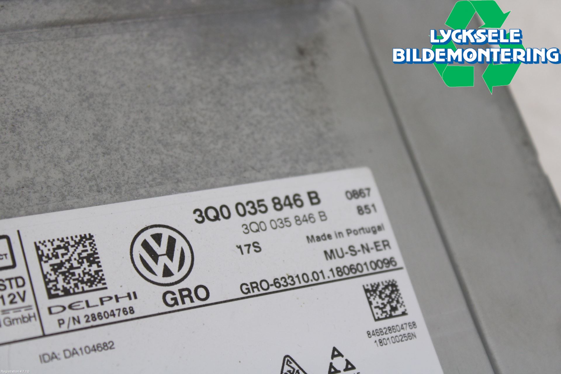 Volkswagen VW T-ROC 18- Cd Radio - Multimediapanel