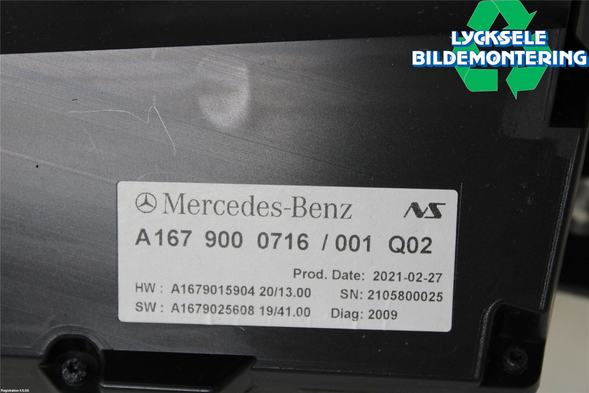 Mercedes-Benz MB GLE-KLASS (W167/V167/C167) 19- Instrument Komb