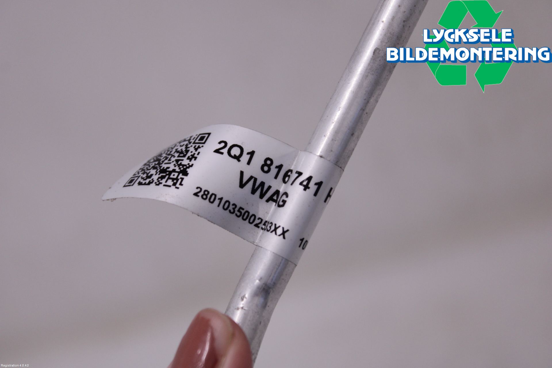 Volkswagen VW TAIGO 22- Ac Slang-Rör