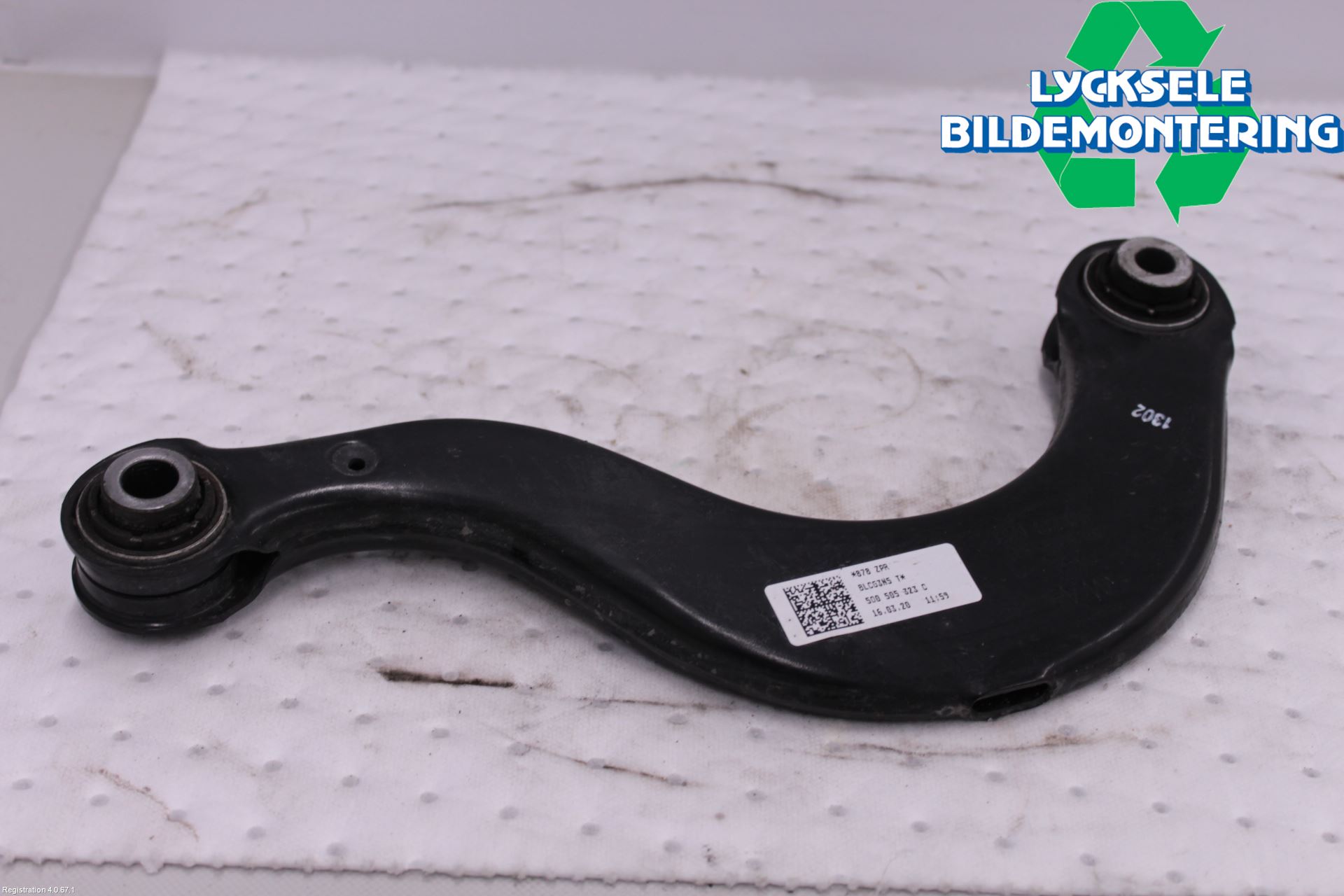 Volkswagen VW GOLF / E-GOLF VII 13-20 Bärarm Bak Övre Höger