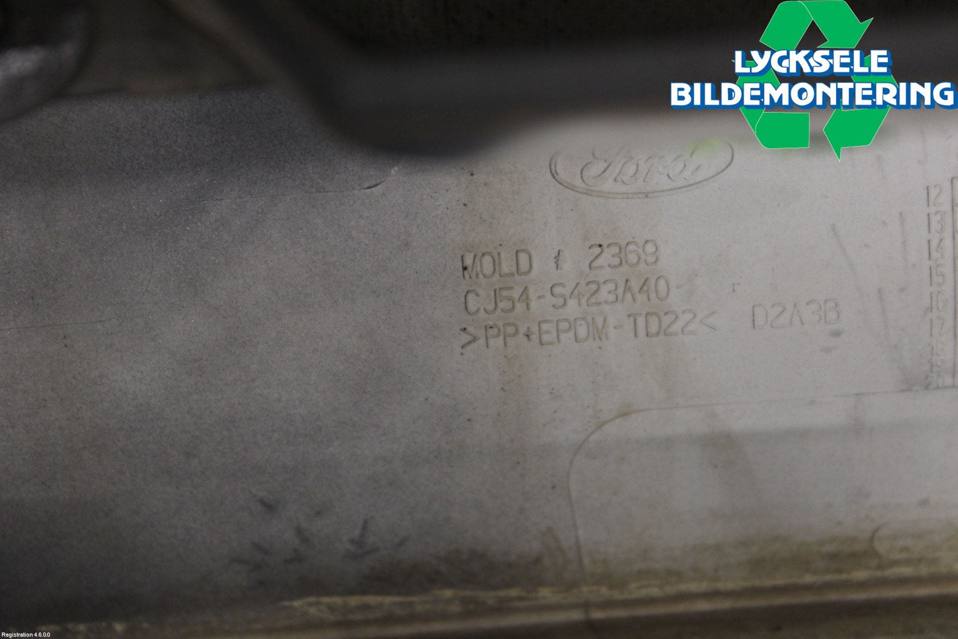 Ford KUGA 17-19 List Bak-Baklucka