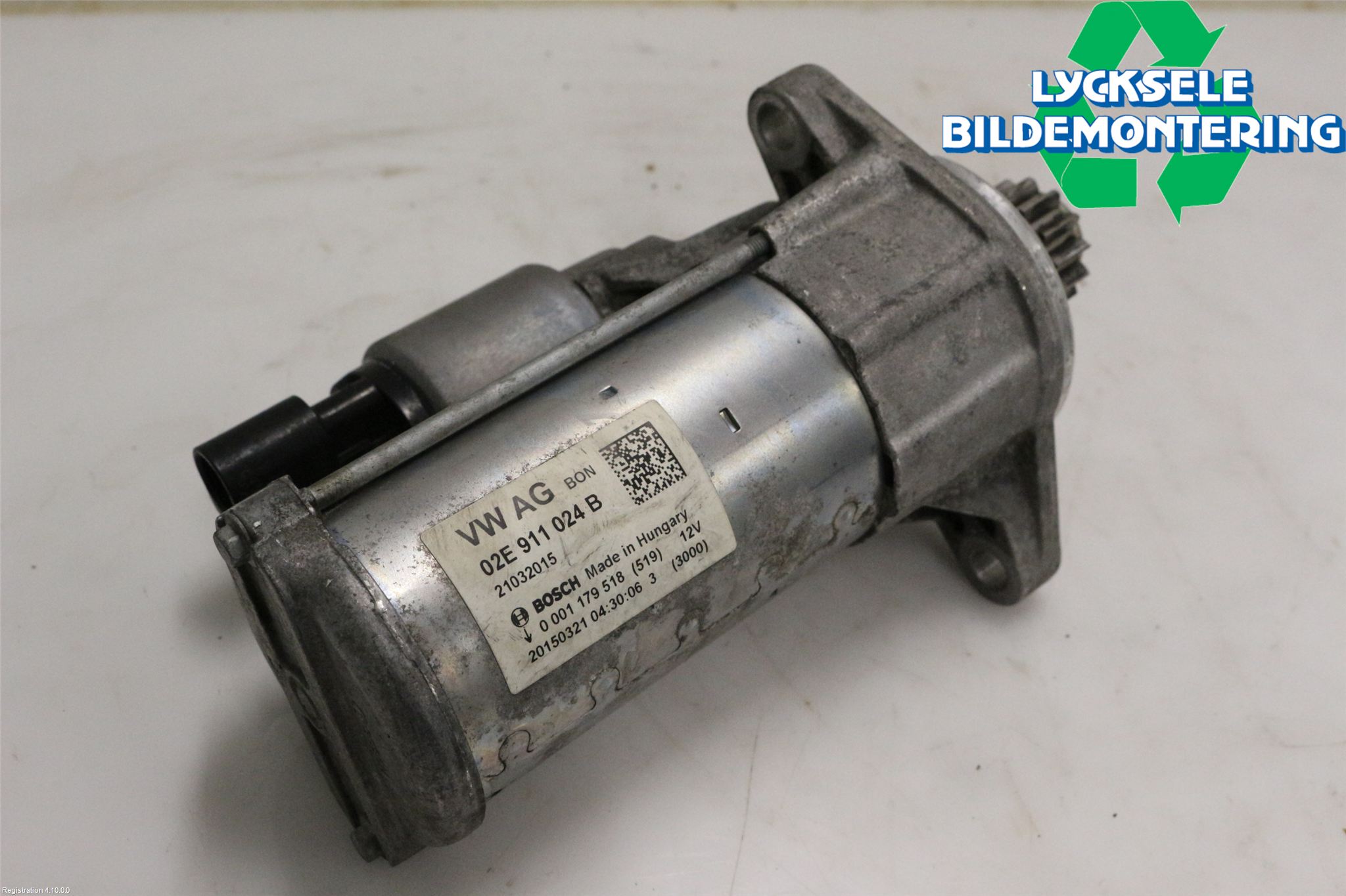 Audi A3/S3 8V 13-20 Startmotor