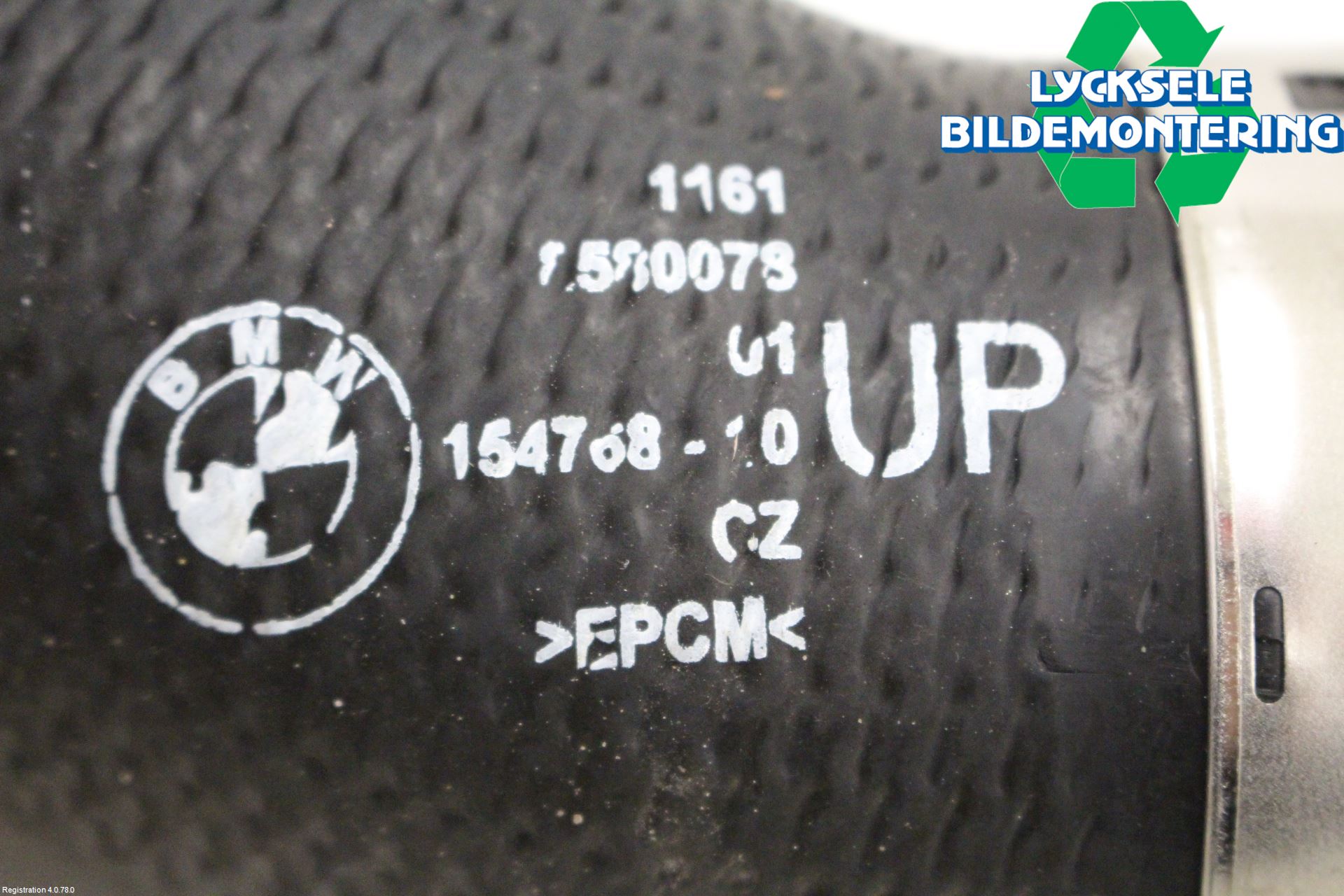 BMW X3 G01 18- Laddluft-Intercoolerrör