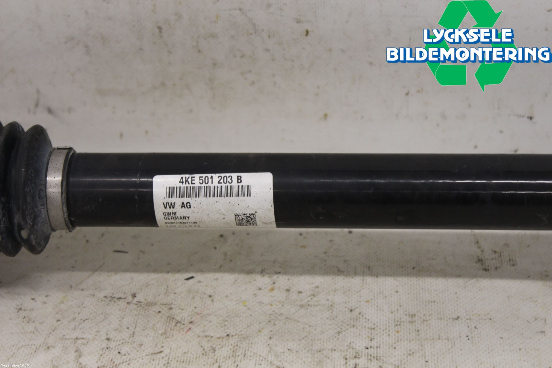 Audi E-TRON, S GE 19- Drivaxel Bak Vänster