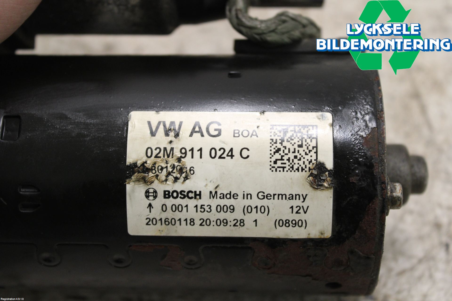 Volkswagen VW TRANSP/CARAVELLE (T6) 16-22 Startmotor Diesel