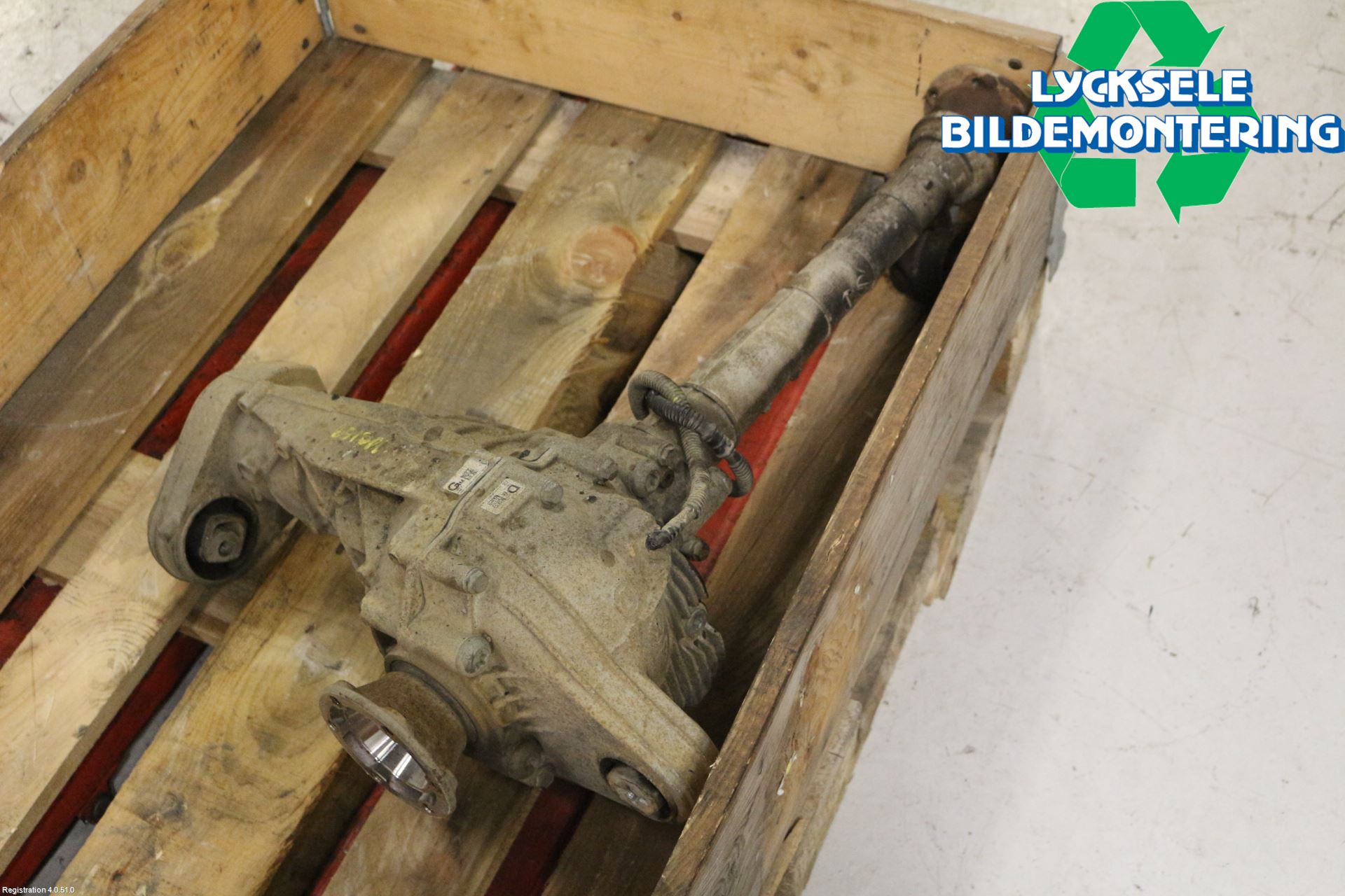 Volkswagen VW AMAROK 2H 10-22 Framvagn Diffrential