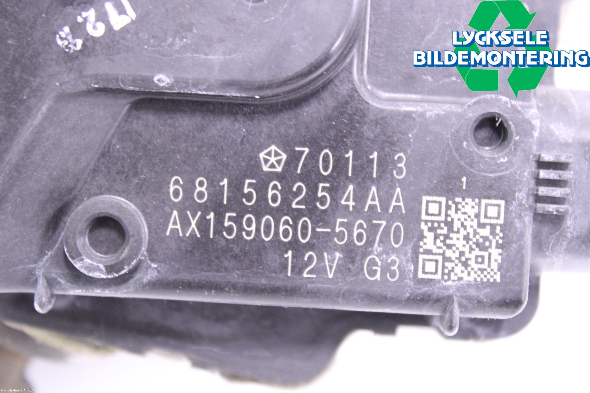 Jeep GRAND CHEROKEE 10-20 Torkarmotor Vindruta