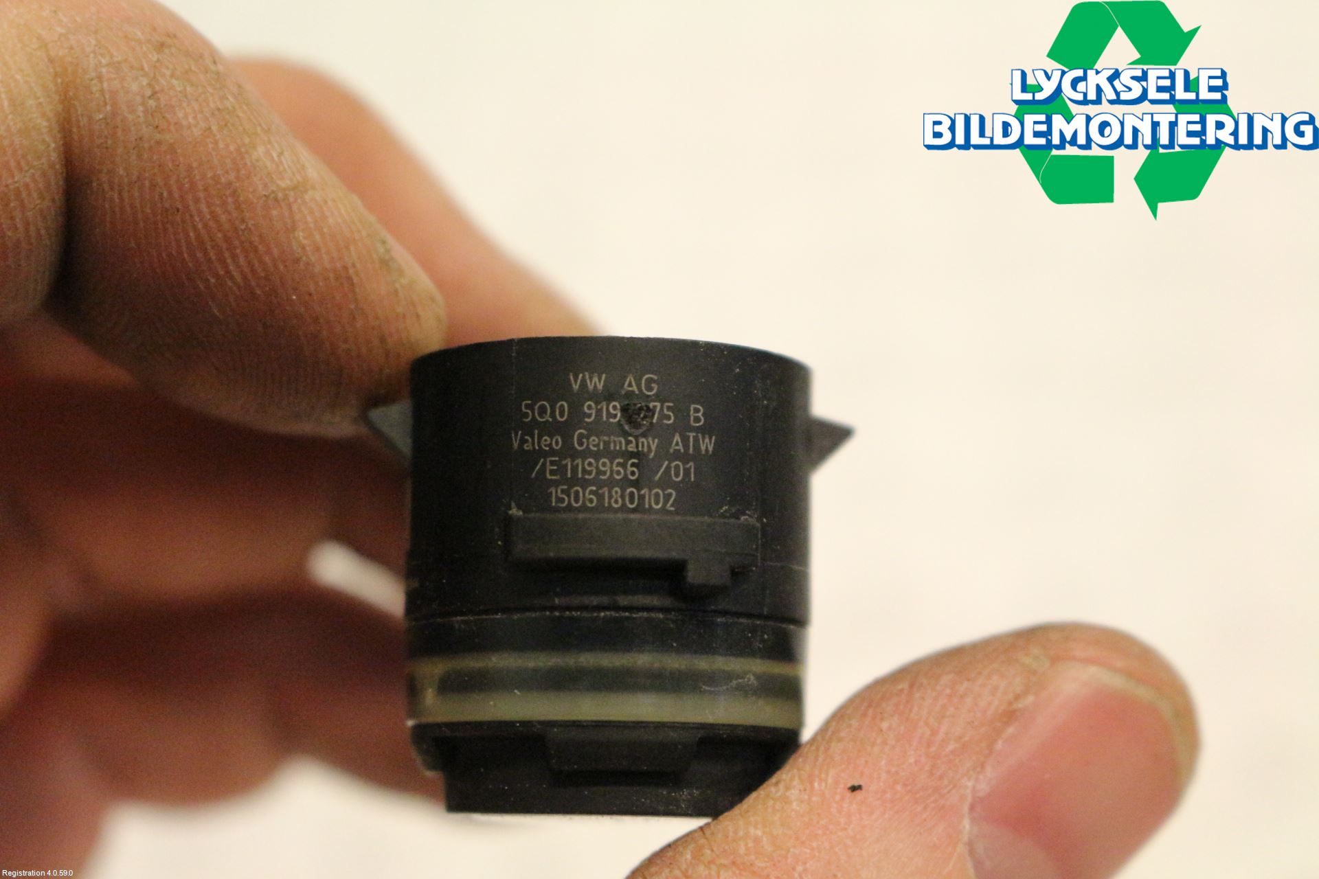 Volkswagen VW GOLF / E-GOLF VII 13-20 Parkeringshjälp Frontsensor