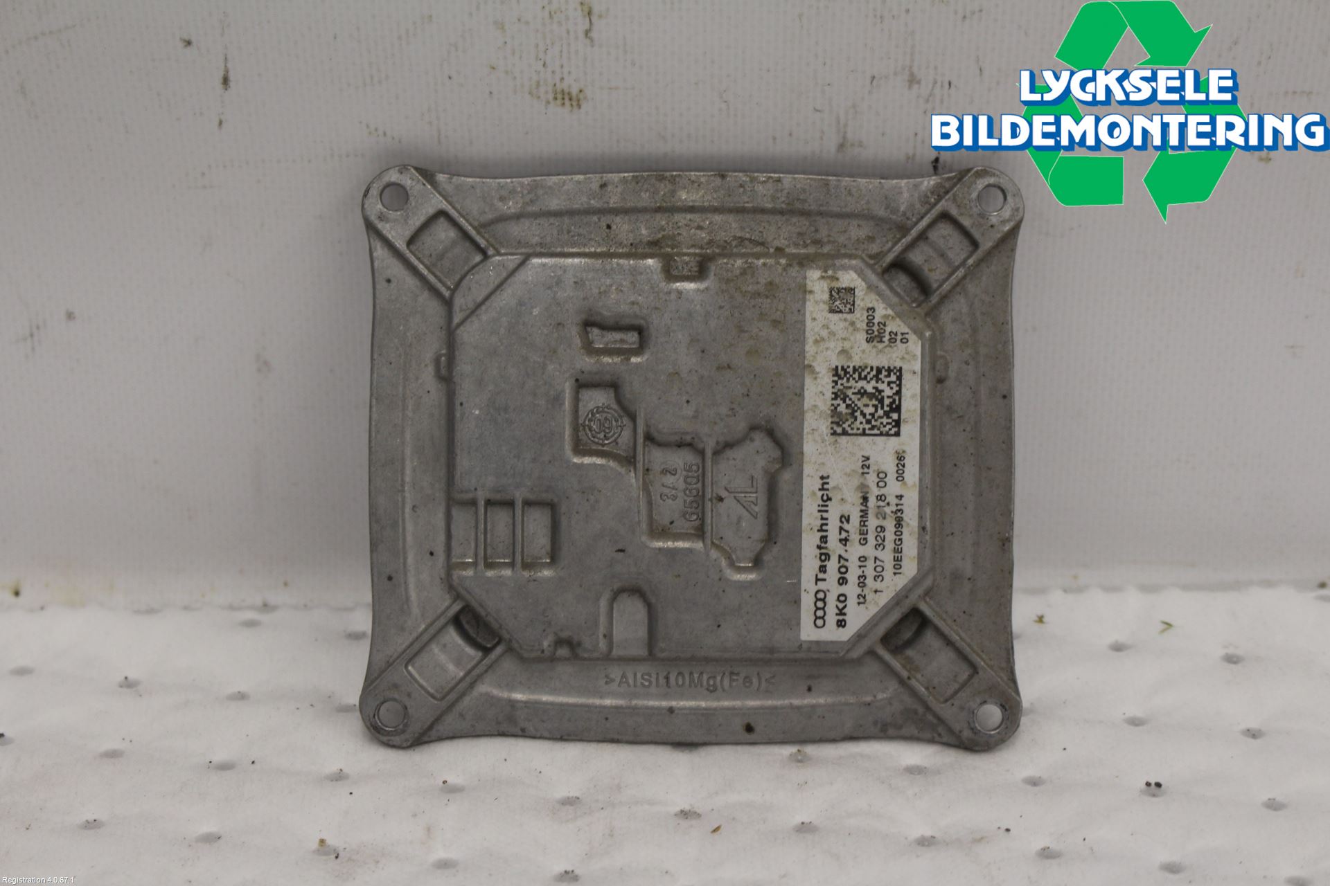 Audi A4/S4 08-11 Styrenhet Strålkastare