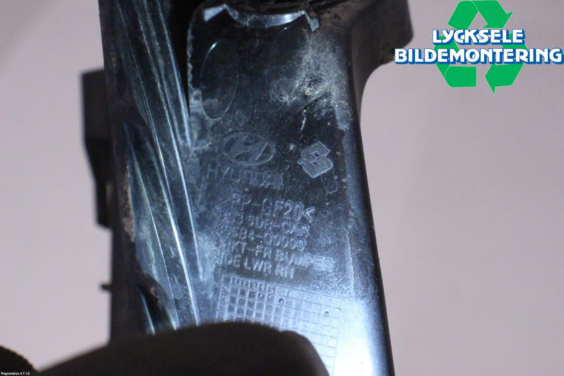 Hyundai i20 PB 09-14 Stötfångarfäste Fram Hö