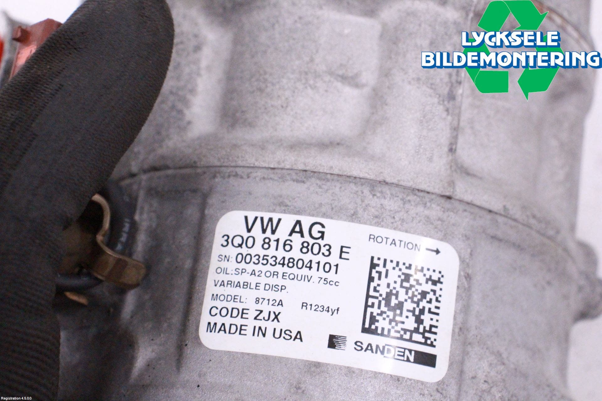 Volkswagen VW TIGUAN 16-24 Ac Kompressor