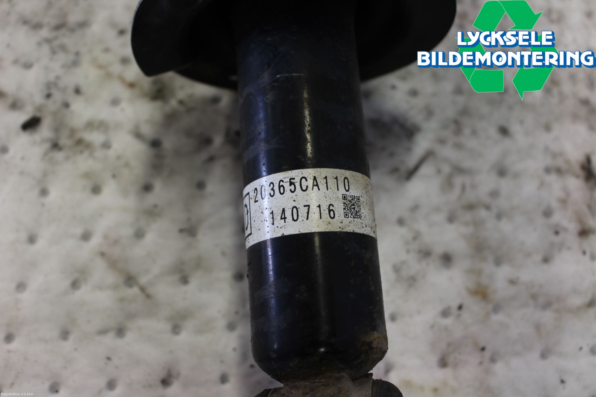 Subaru BRZ Fjäderben Bak Vänster