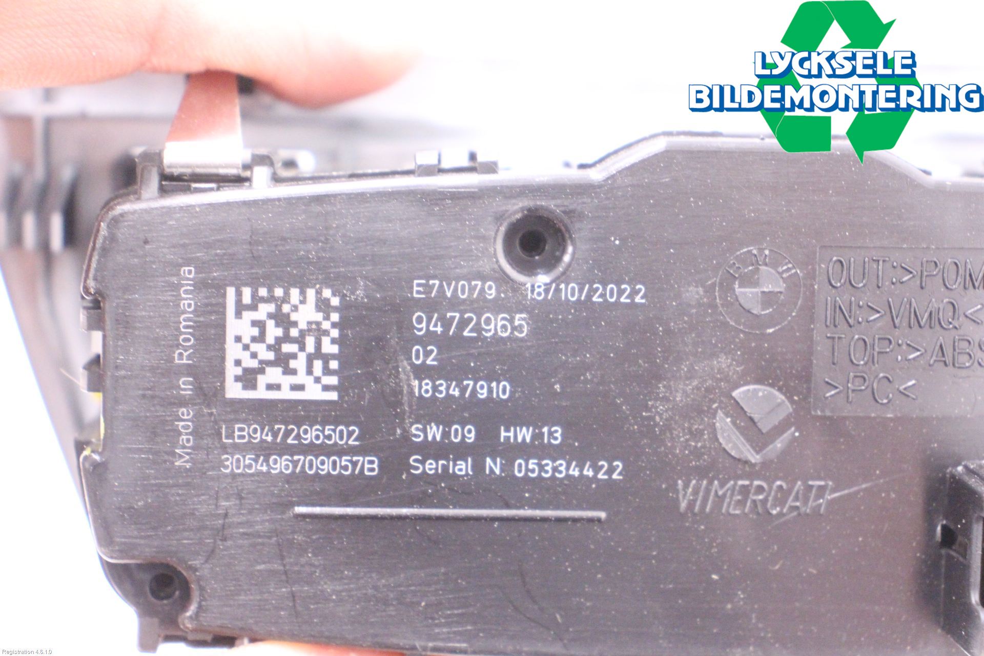 BMW X3 G01 18- Strömställare Ljus