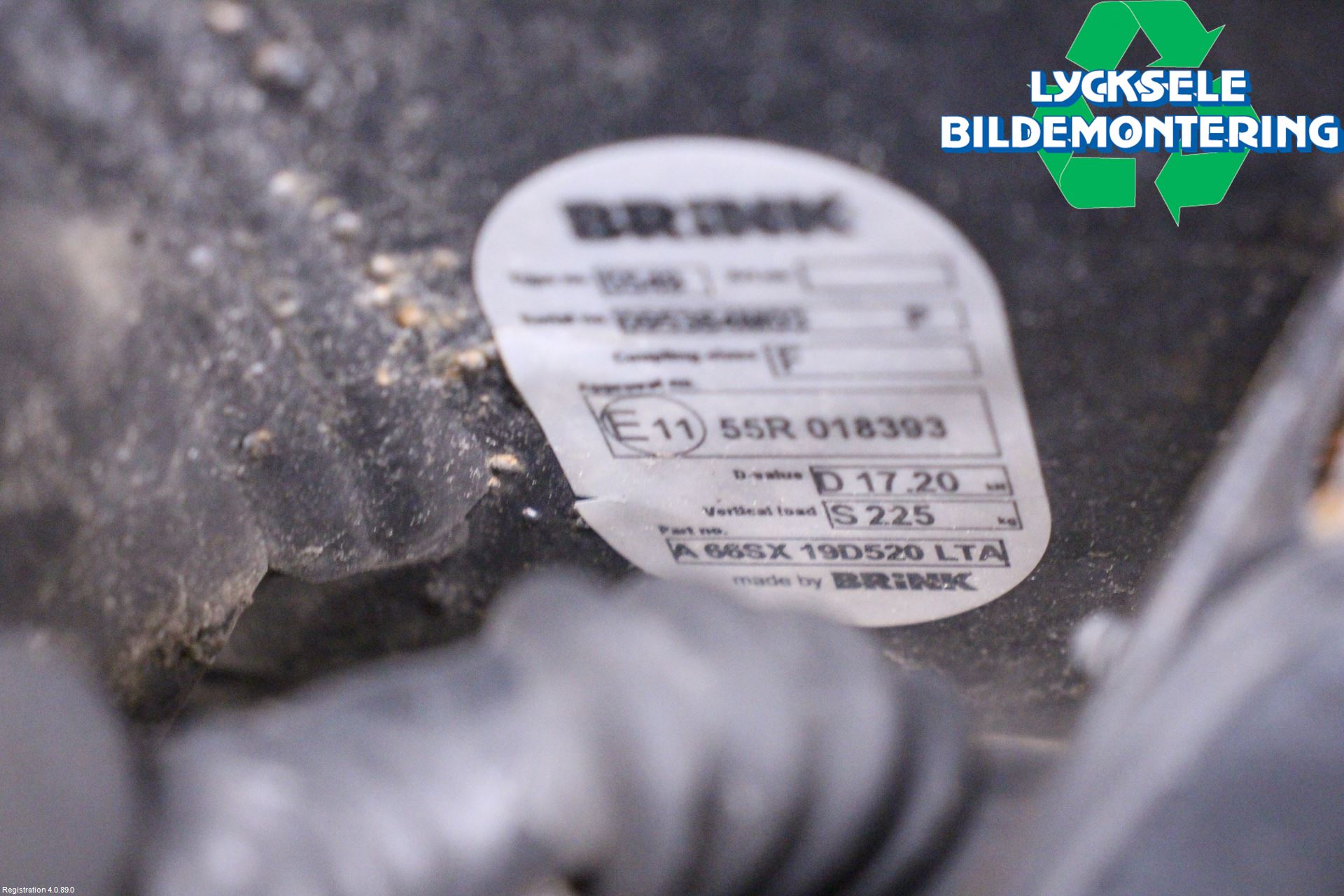 Ford RANGER EU 12-23 Dragkrok