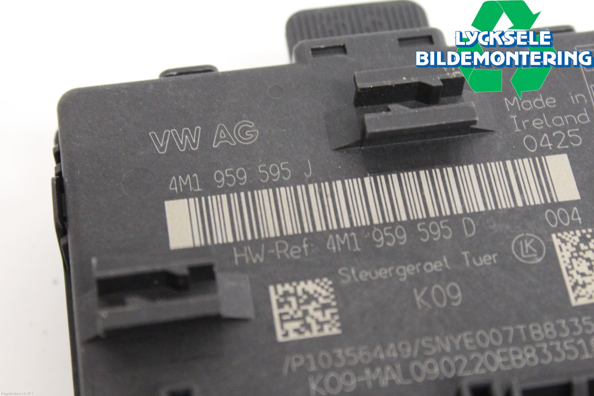 Audi A6 F2/C8 19- Styrenhet Dörr