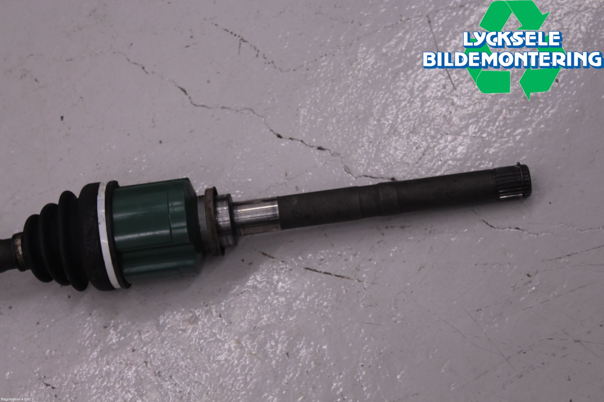 Mitsubishi OUTLANDER 07-12 Drivaxel Fram Höger