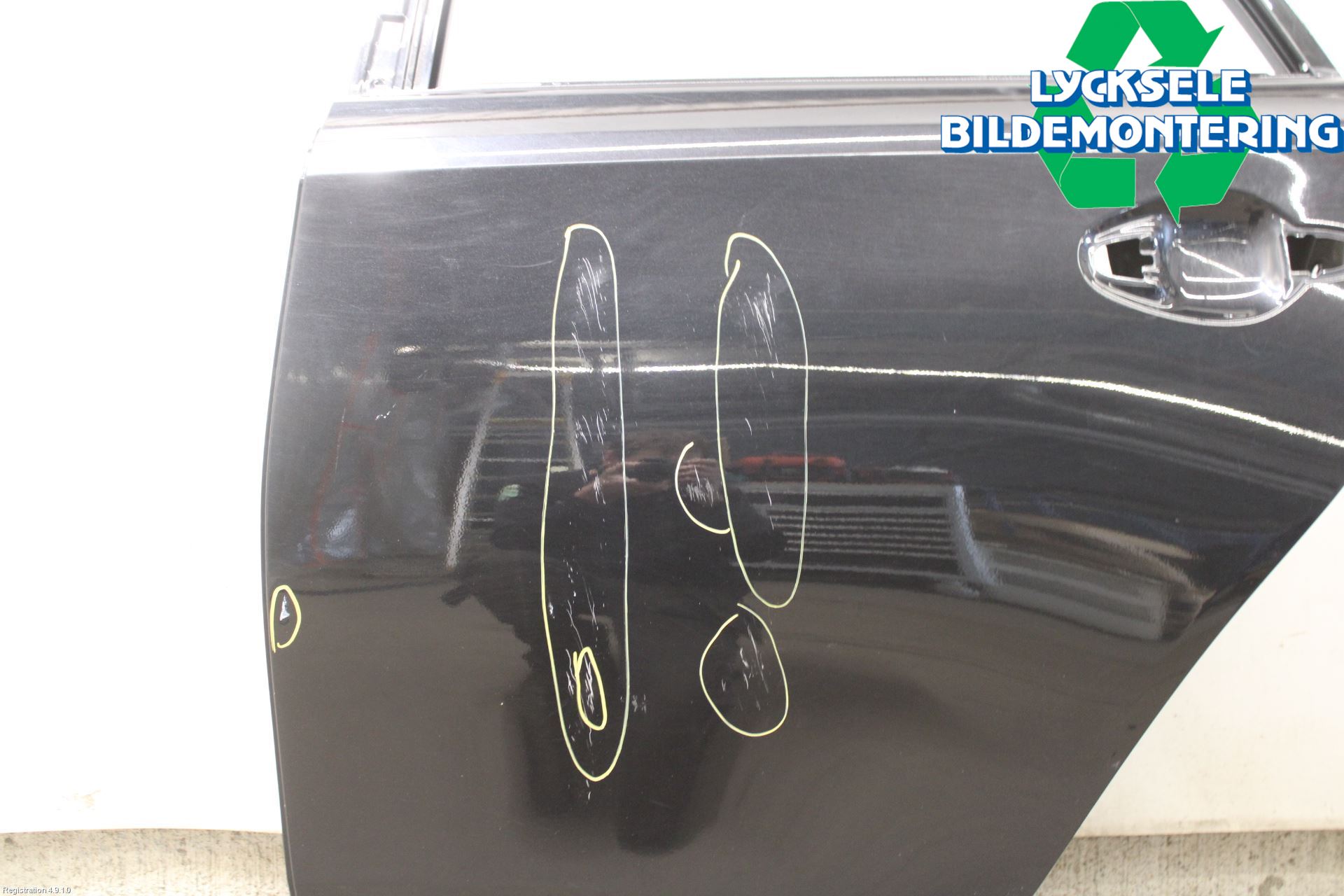 Toyota AURIS 13-19 Dörr Bak Vänster