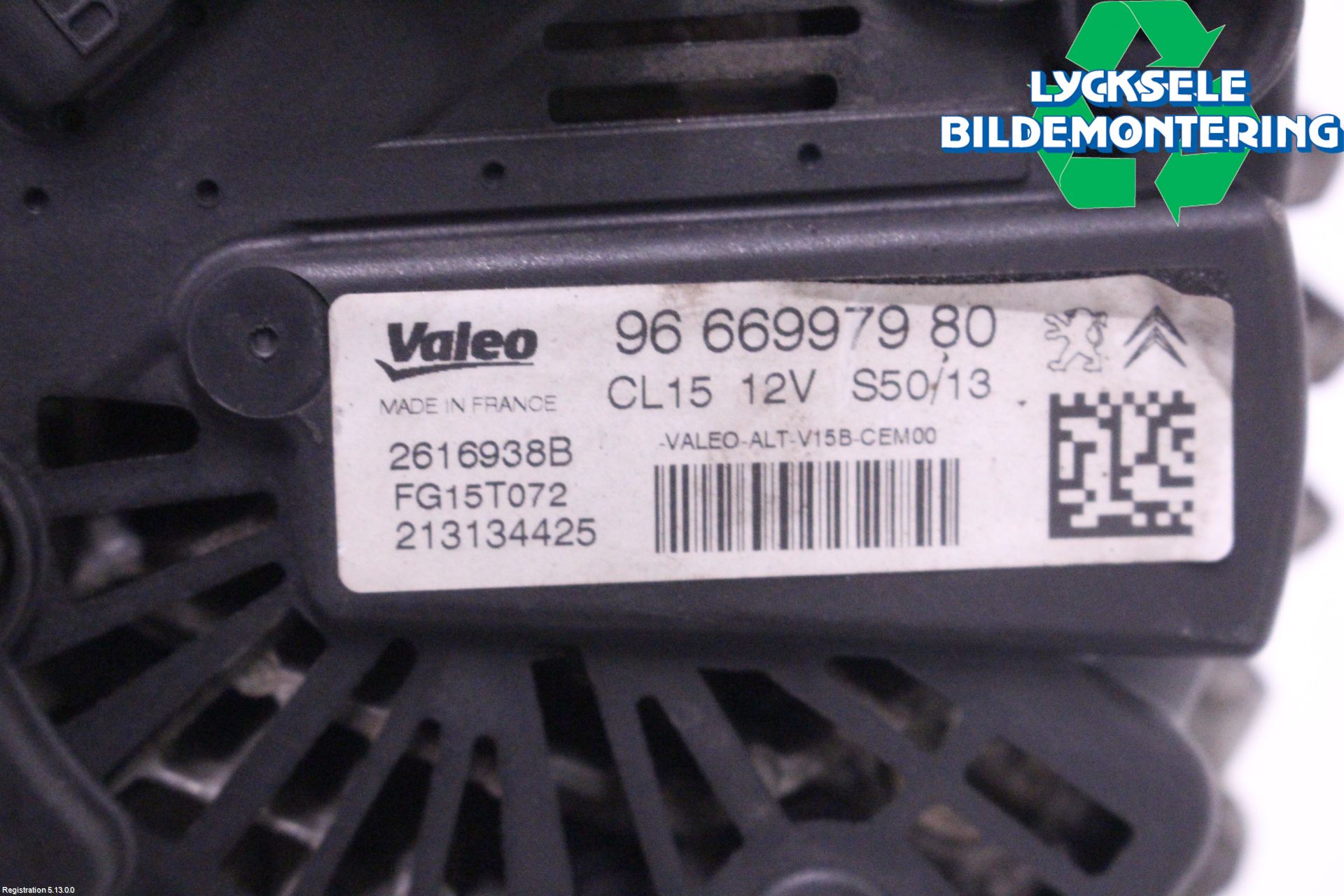 Citroen C5 08-17 Generator