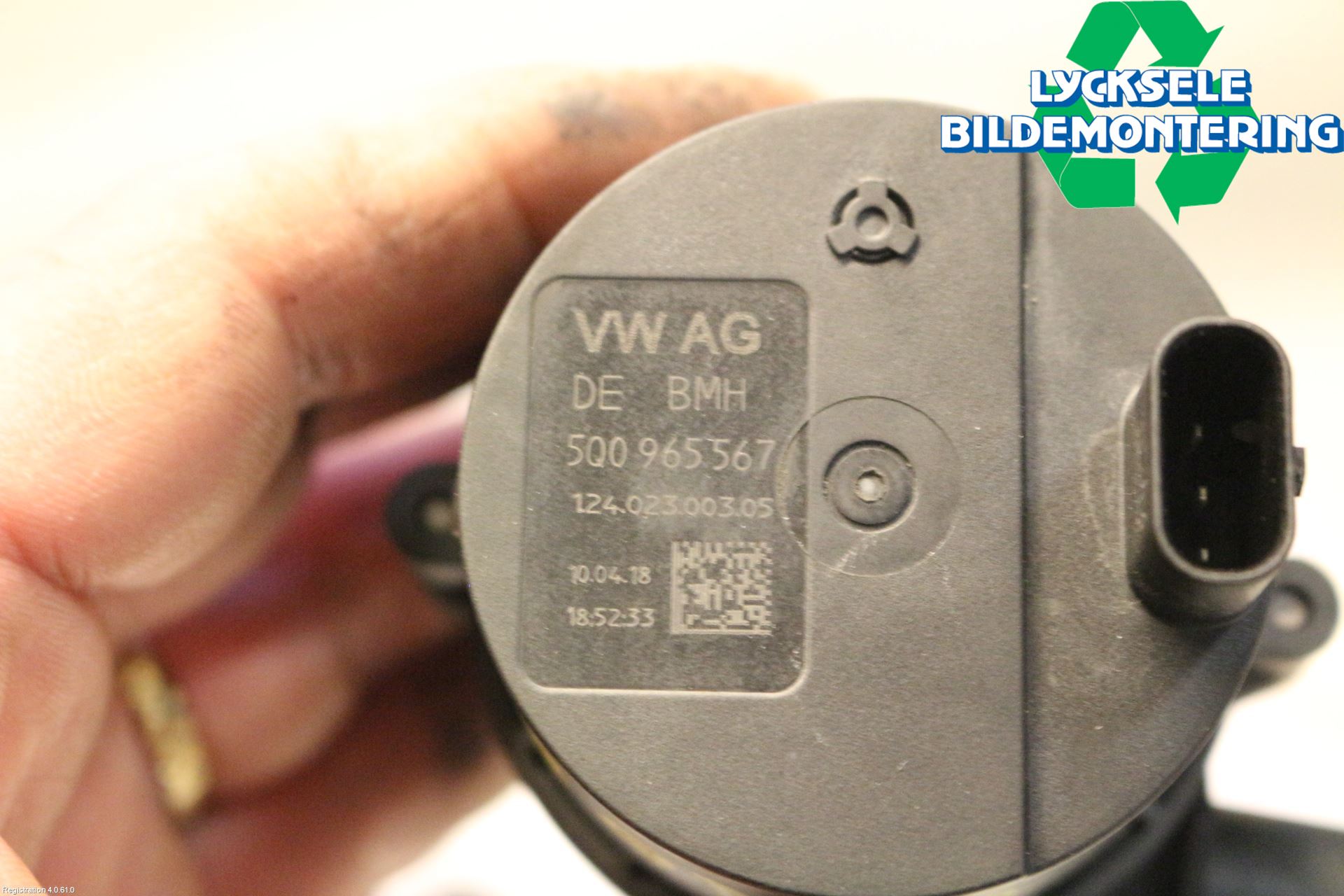 Volkswagen VW GOLF / E-GOLF VII 13-20 Värme Cirkulationspump