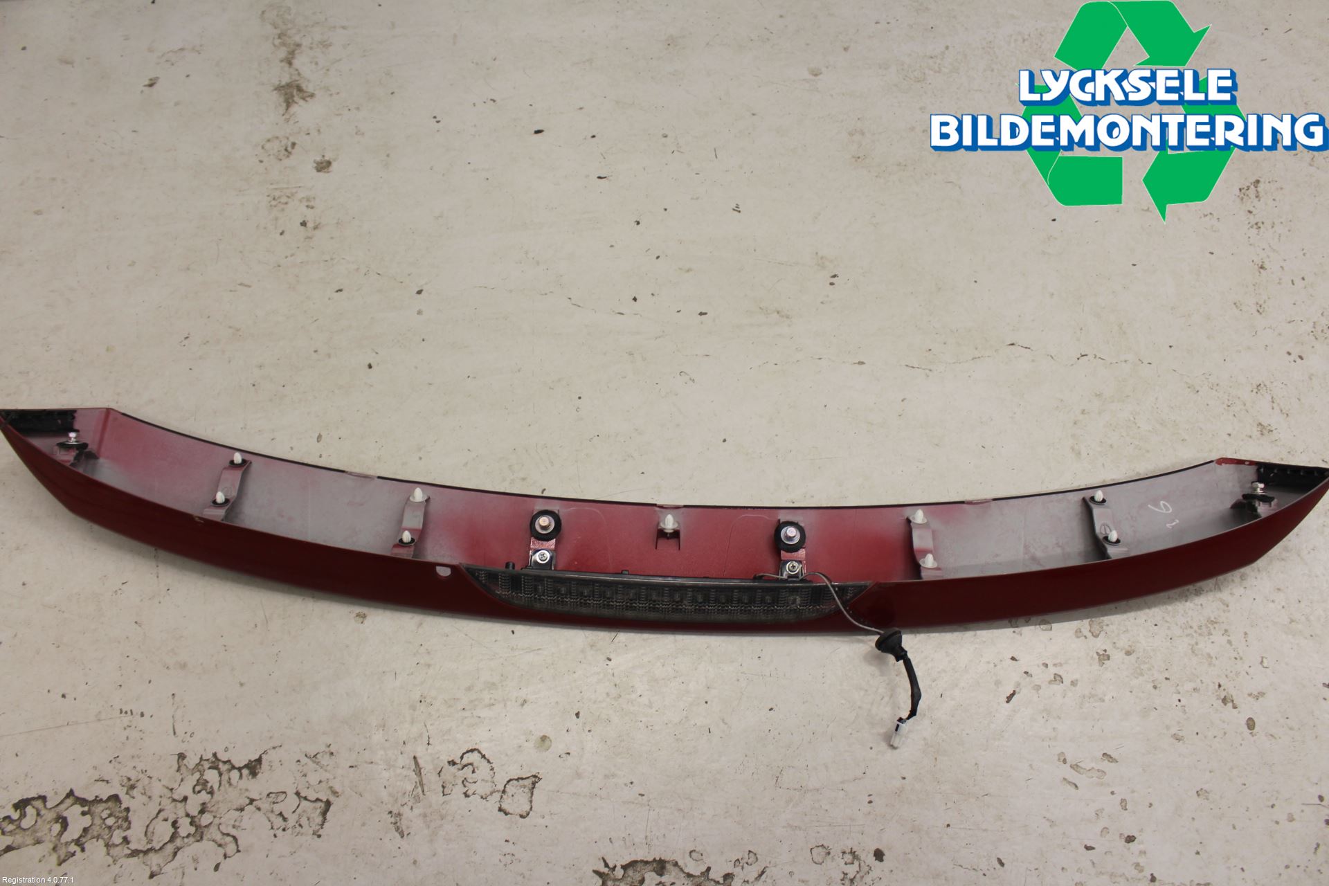 Mitsubishi OUTLANDER 07-12 Spoiler Baklucka