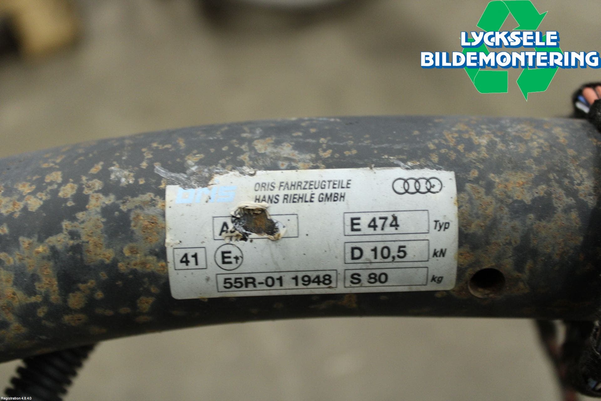 Audi Q3 8U 12-18 Dragkrok