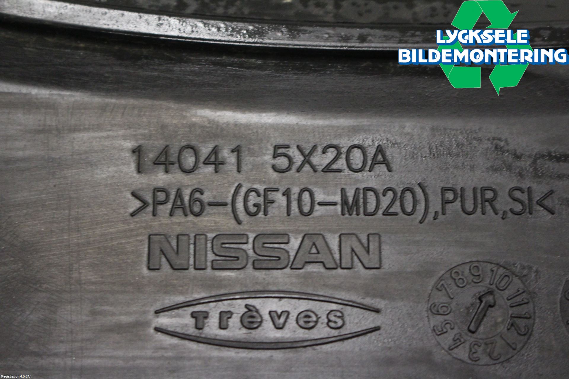 Nissan PATHFINDER R51 05-12 Motorkåpa