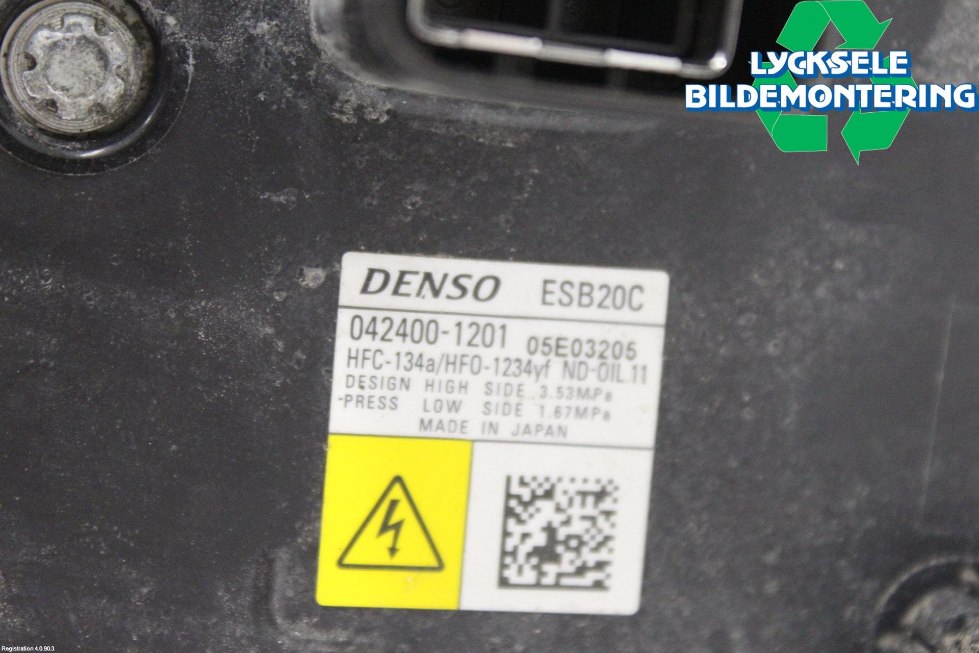 Toyota COROLLA 19- Ac Kompressor