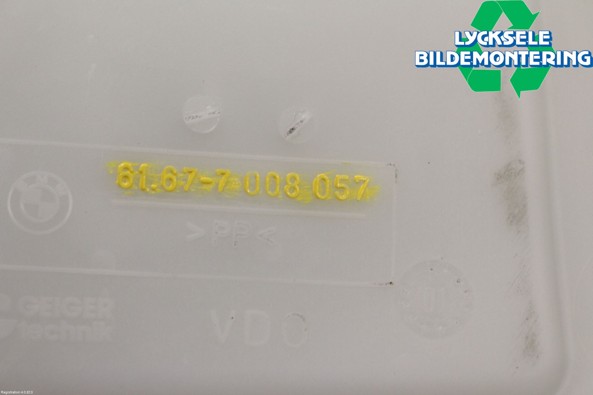 BMW 3 E46      98-05 Spolartank Vindruta-Strål