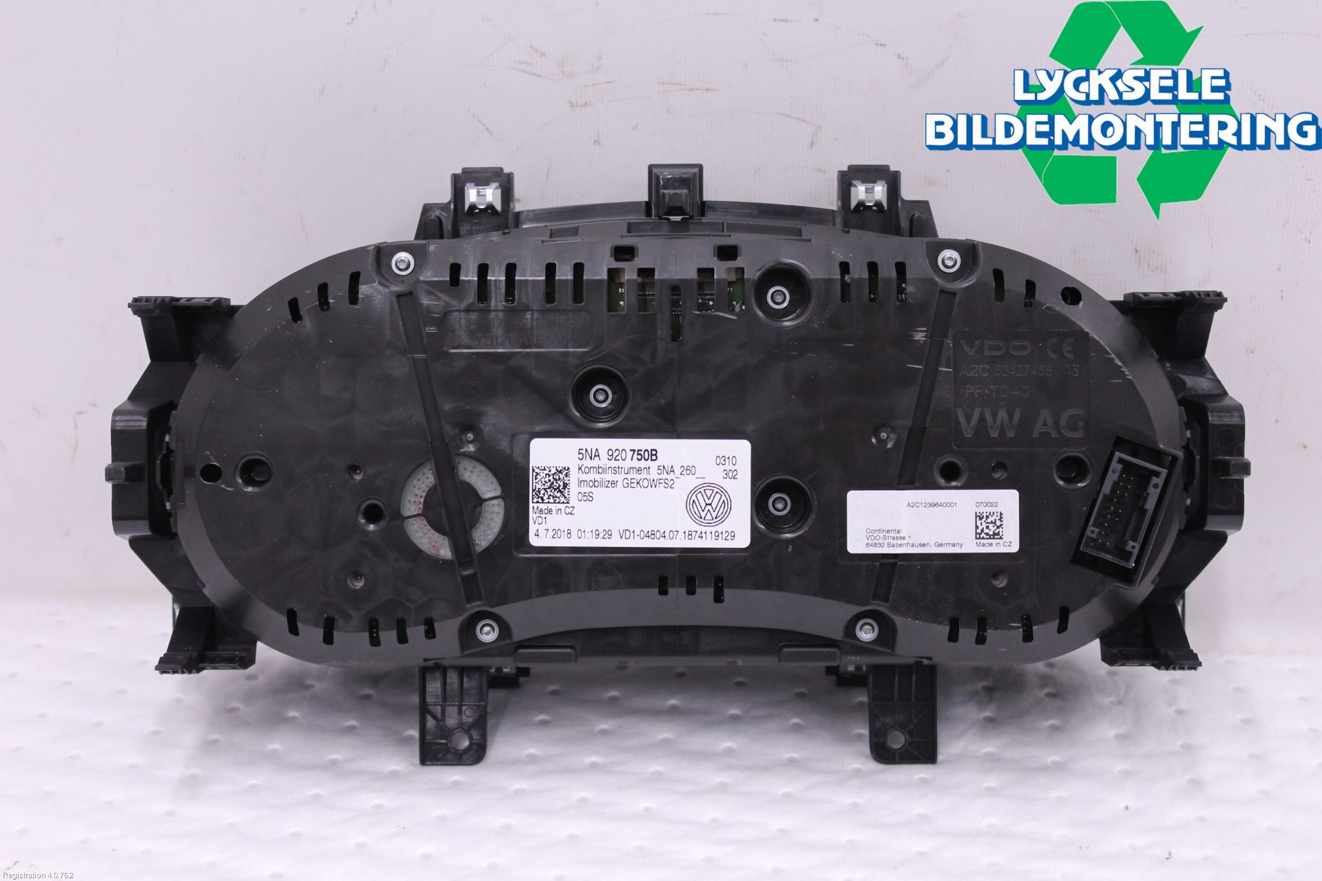 Volkswagen VW TIGUAN 16-24 Instrument Komb